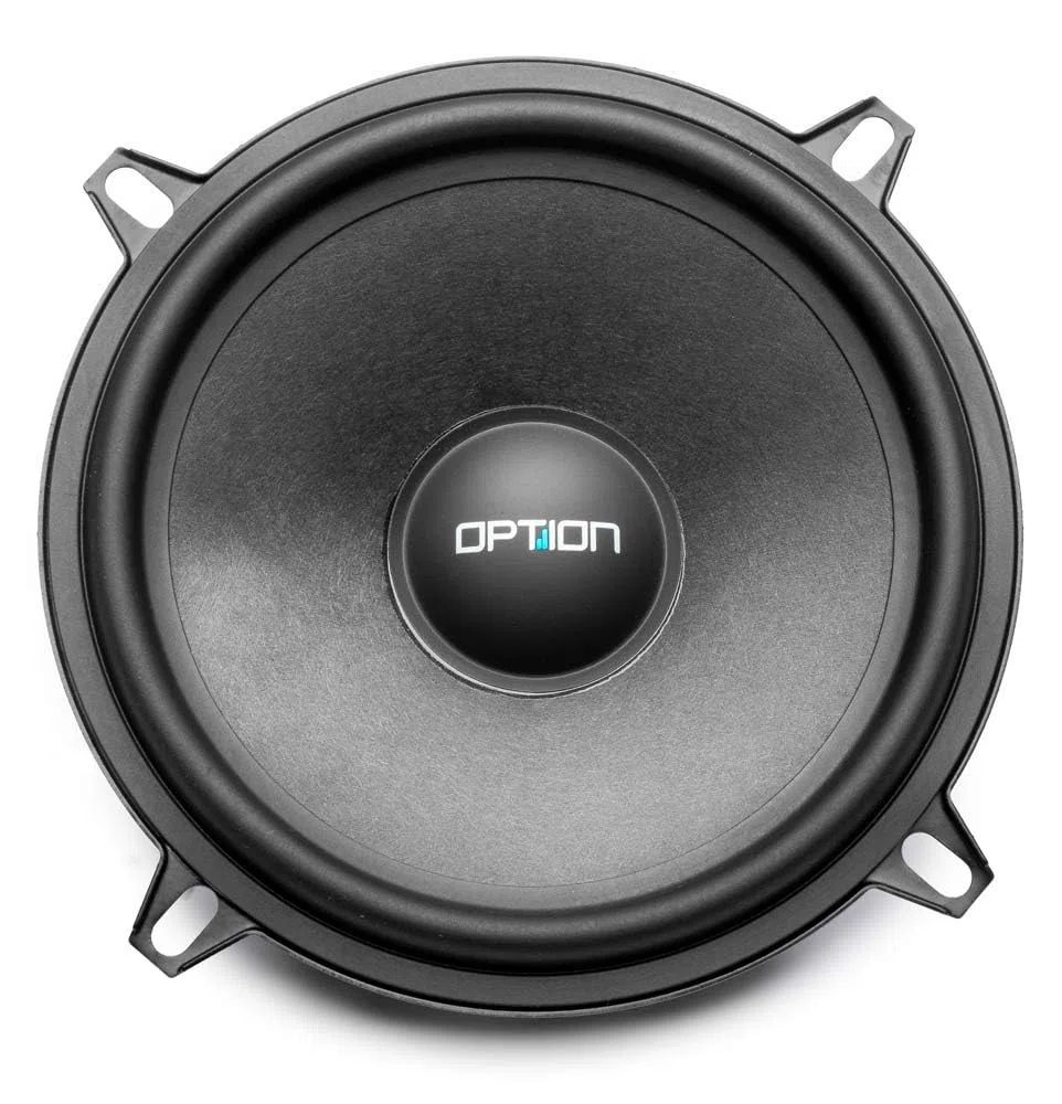 Option BASE-130-2-Wege 13cm Komponenten Lautsprecher-System - 3 Ohm, 86dB, 55 Watt RMS - 1 Paar Auto Lautsprecher