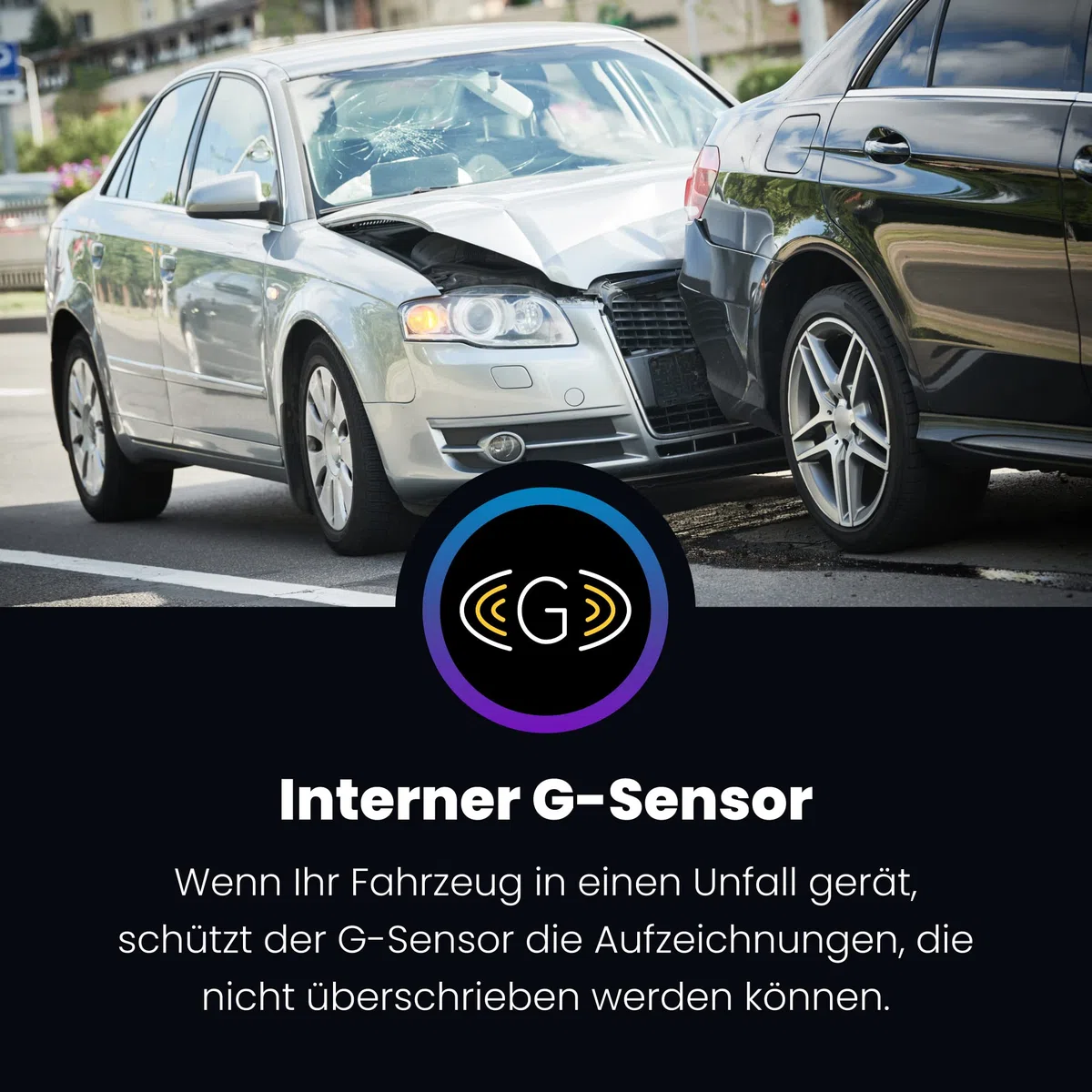 Nextbase 222X Front- und Heck-Dashcam, 1080p vorne und 720p hinten