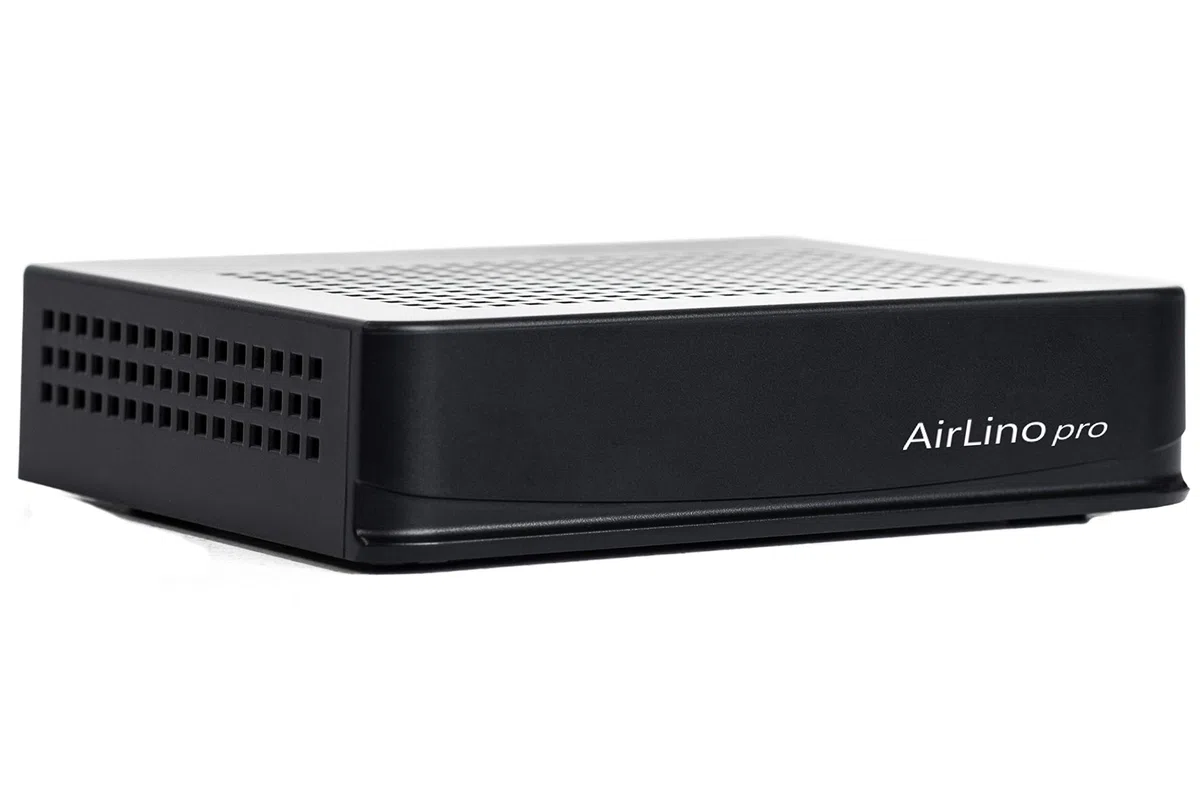 LinTech AirLino® pro HiFi Audio Connect WLAN,LAN und Bluetooth Empfänger/Receiver & Sender (WLAN 2.4/5GHz, LAN, BT aptx AirPlay2, DLNA; UPnP, WiFi, Internetradio, NAS, USB, Line-IN, Audio Connect)