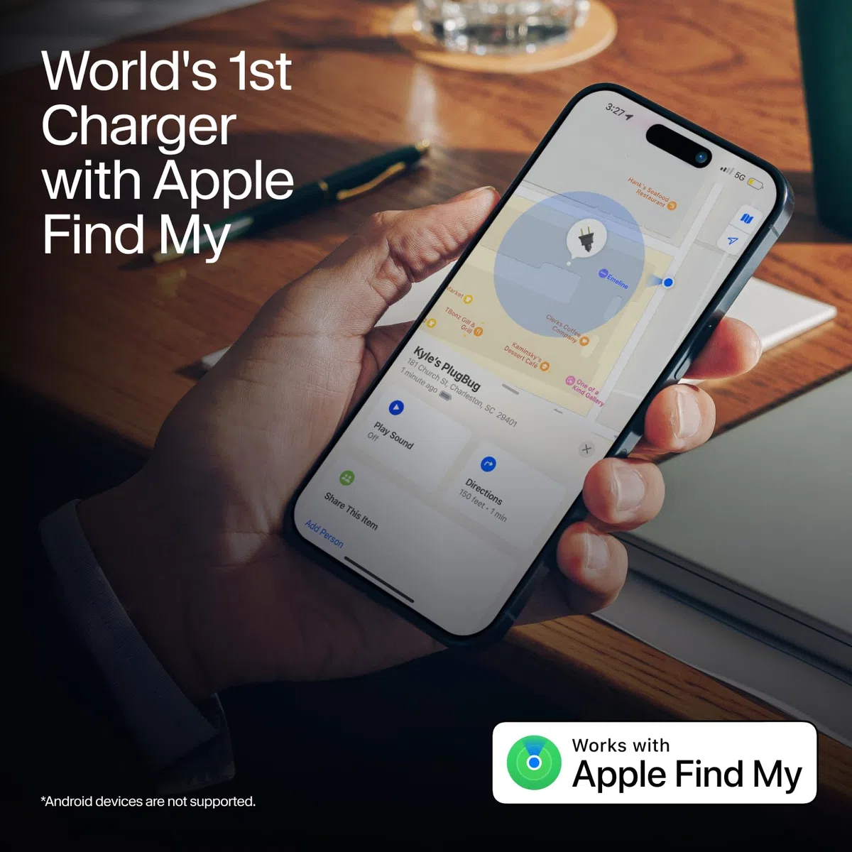 Twelve South PlugBug 120W USB-C Wall Travel Charger with Find My Zeitgleiches Laden von 4 Geräte