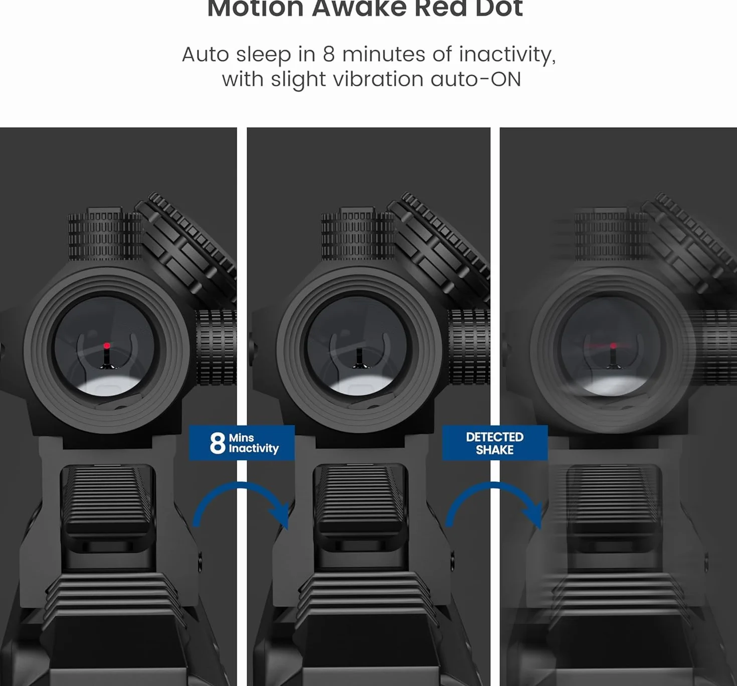 Feyachi V30 2MOA Red Dot Visier mit M37 1,5X - 5X Red Dot Lupe, Absolute Co-Witness