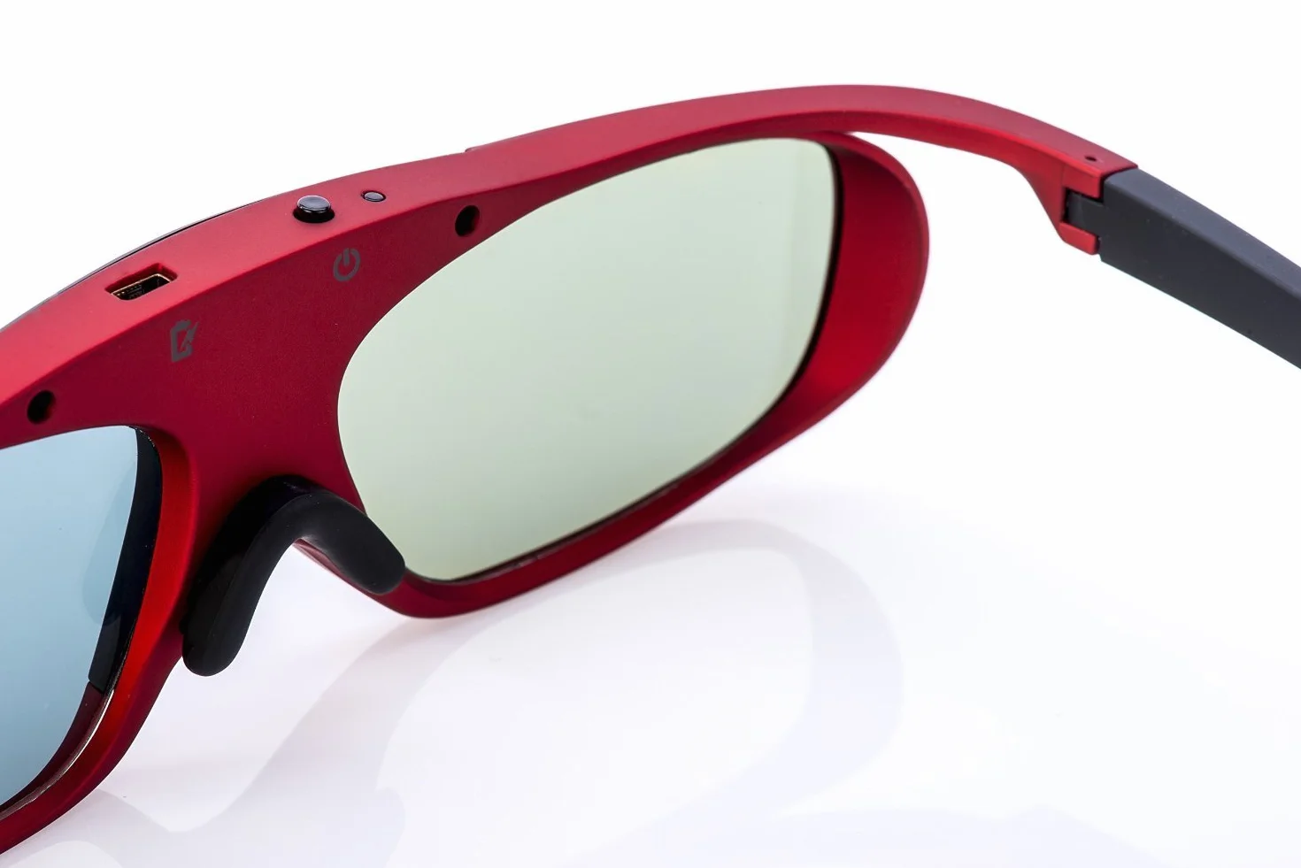 2X Hi-SHOCK RF Pro Scarlet Heaven | Aktive 3D Brille für EPSON, JVC & Sony RF 3D Projektor/Beamer kompatibel mit SSG-3570CR, TDG-BT500A, TY-ER3D4MU [120 Hz | wiederaufladbar, 120 Hz]