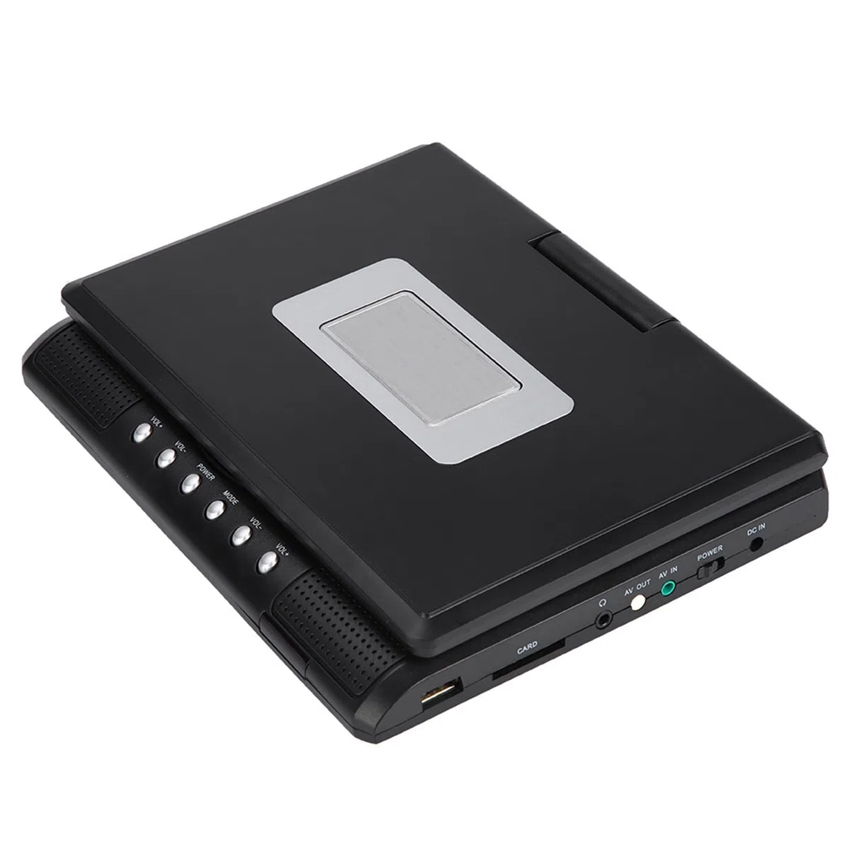 7-i Tragbarer DVD-Player, Mobiles TV-Auto-Gamepad, 100-240 V, EU-Stecker, Wiederaufladbar (KIMISS9idnu12x34-02)