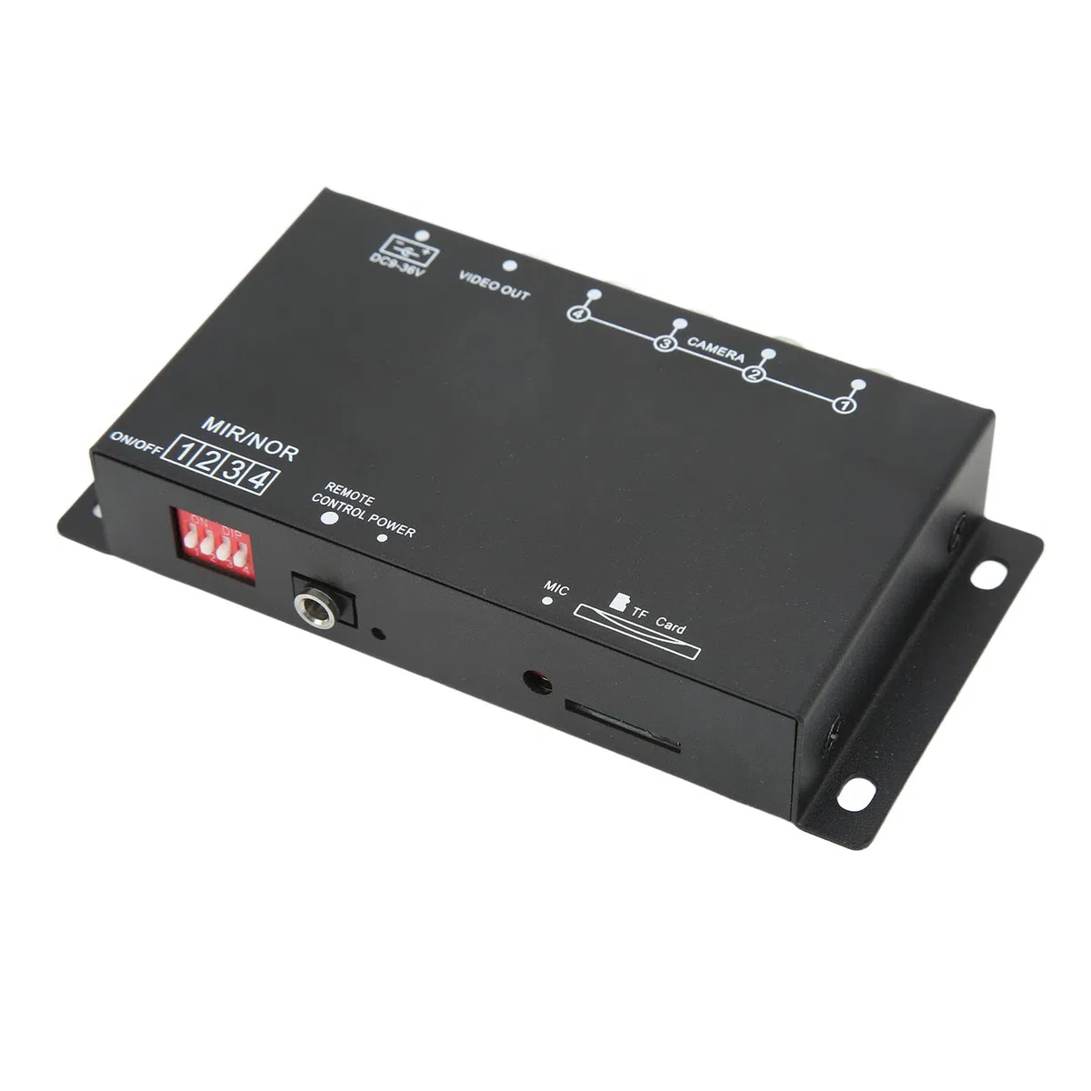 Fahrzeug Digitaler Video -Rekorder 4 Kanal 720p DC9-36V Mini MDVR für RV Van Truck