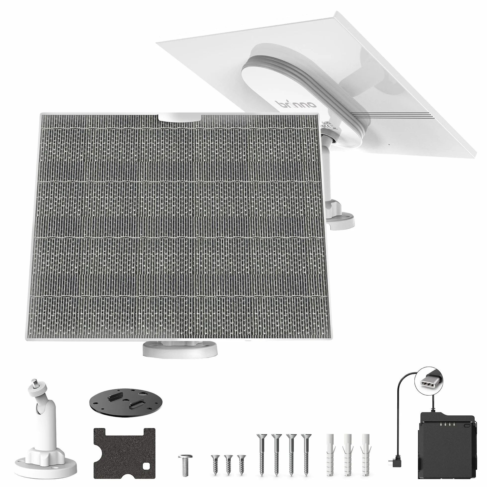 Brinno - ASP1000-P Solarstrom-Kit - Zeitraffer-Kamera - Solarpanel für Brinno Kamera