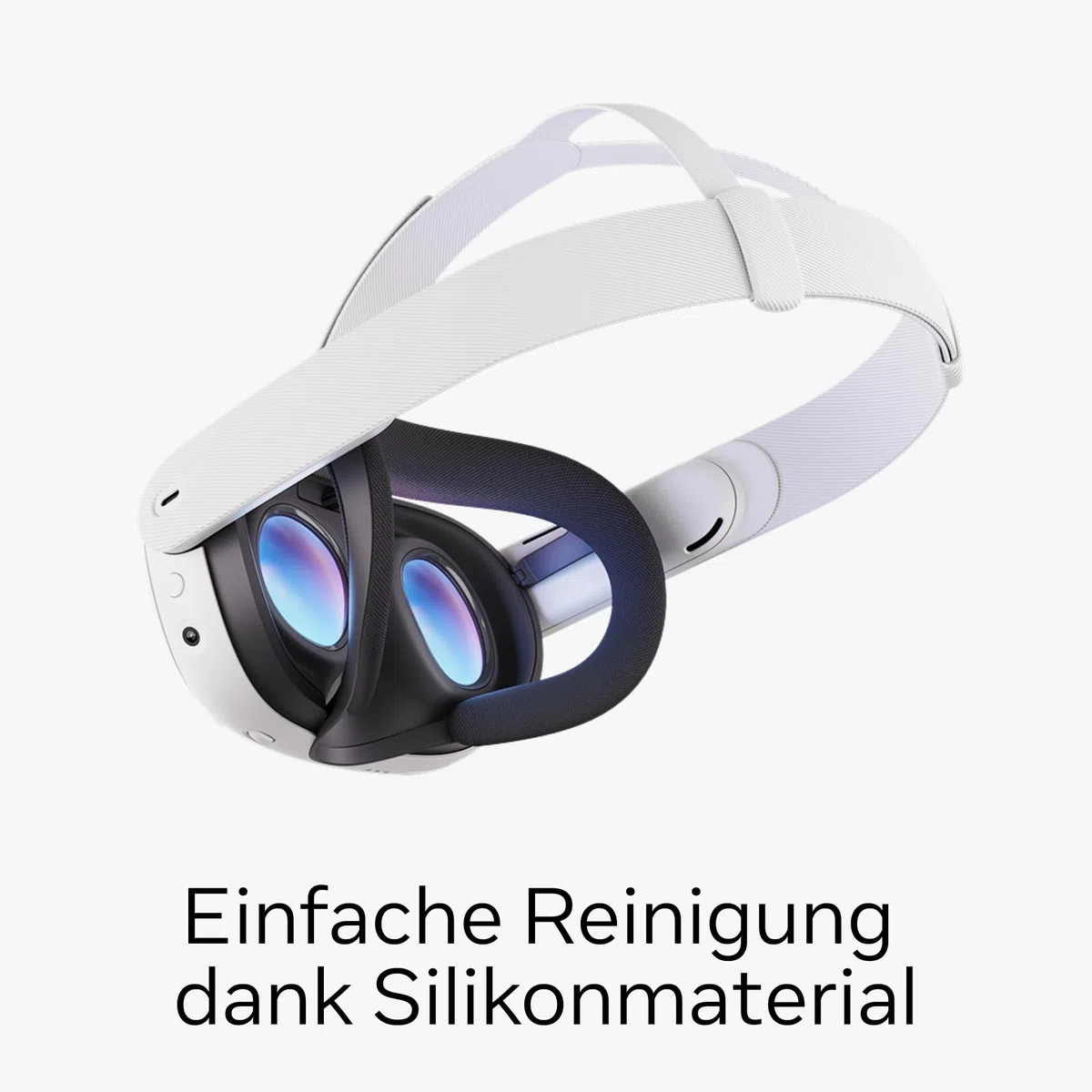 Offene Headset-Einlage für Meta Quest 3 – mit Meta Quest 3 kompatibel – die physische Welt im Blick – mehr Sichtbarkeit und Komfort