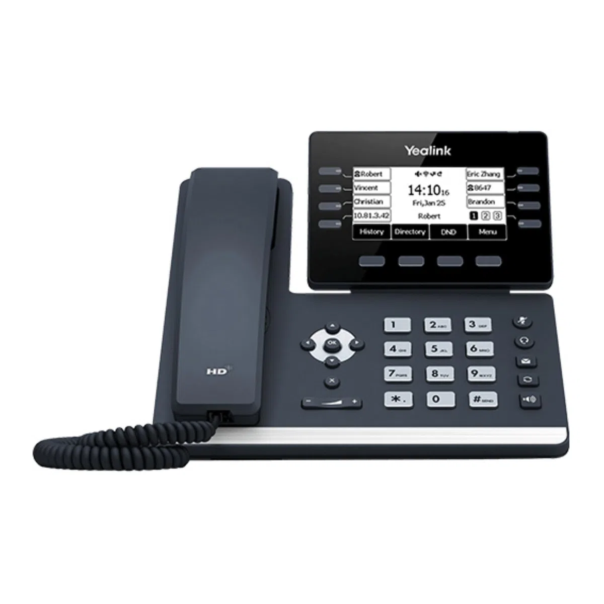 Yealink SIP-T53 IP-Telefon grau 8 Zeilen LCD