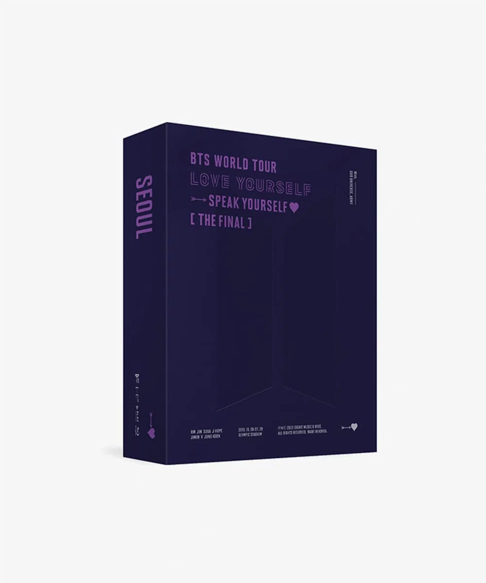 BTS World Tour ‘LOVE YOURSELF : SPEAK YOURSELF’ [THE FINAL] BLU-RAY