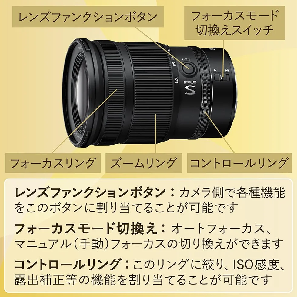 NIKKOR Z 24-120mm f/4 (incl. Gegenlichtblende HB-102)