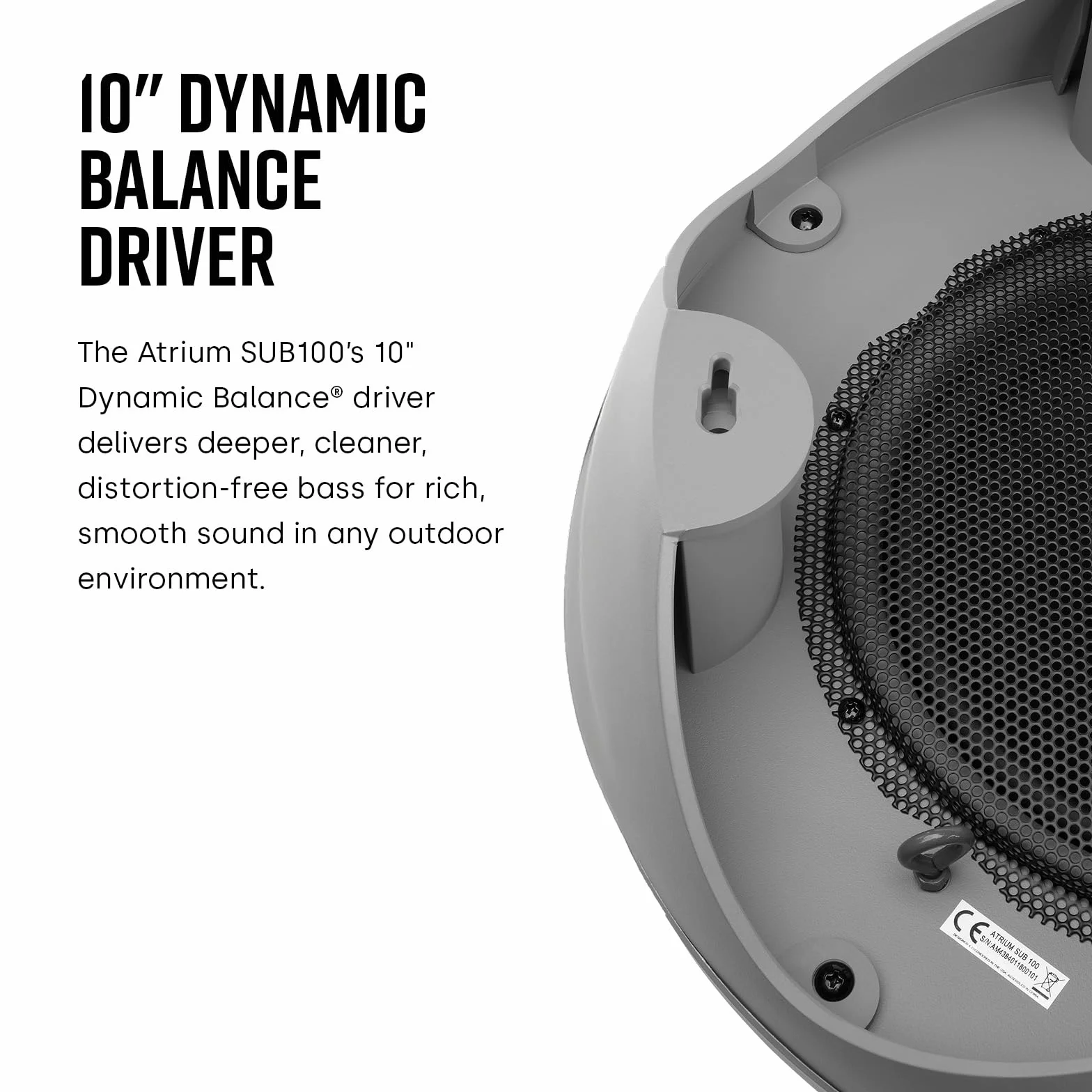 Polk Audio Atrium Sub 100 Terracotta Lautsprecher