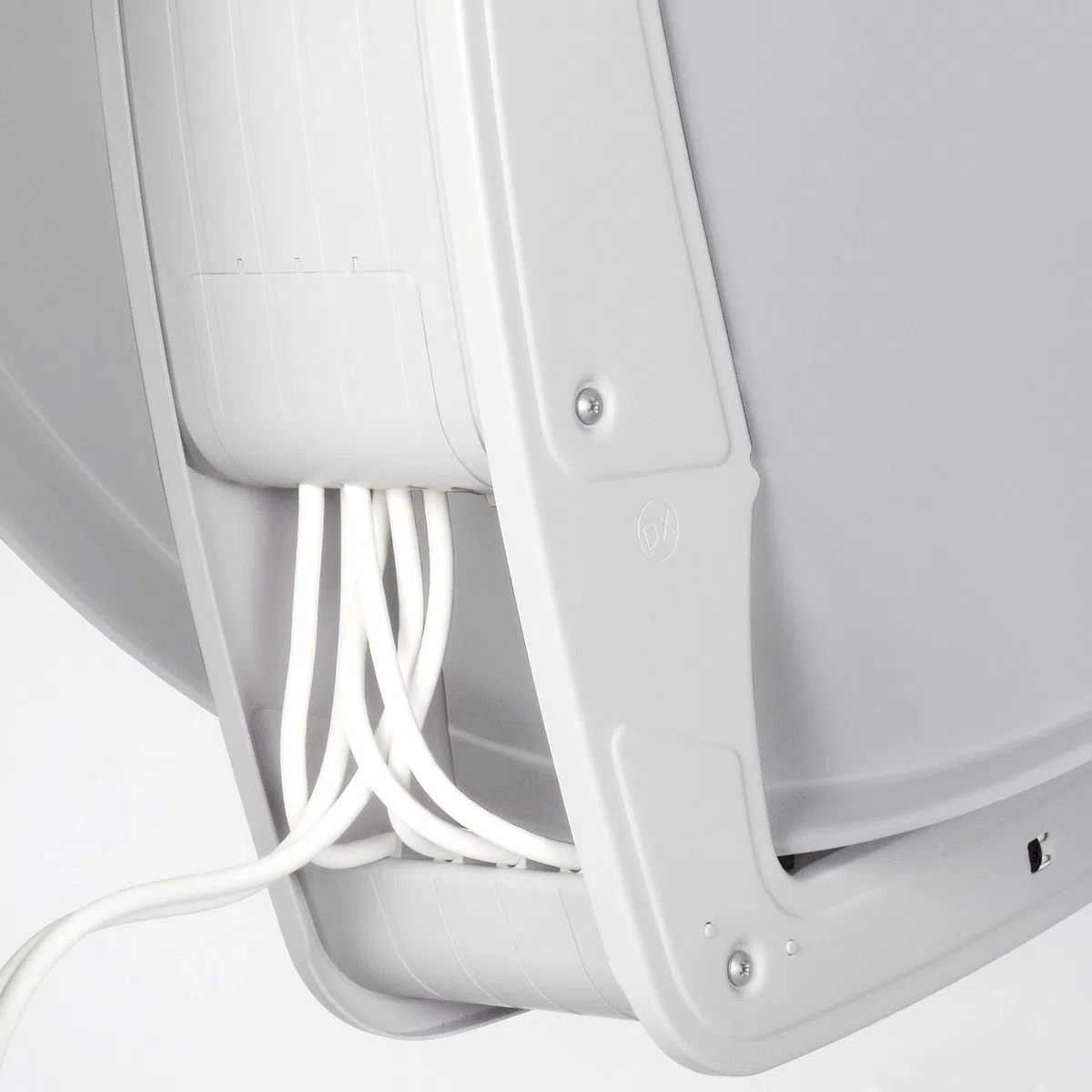 FUBA 78cm für 8 Teilnehmer (Direktanschluss) Digital SAT Anlage DAA780G + Octo LNB weiß 0,1dB Full HDTV 4K 3D + 16 Vergoldete F-Stecker und F- Montageschlüssel gratis dazu