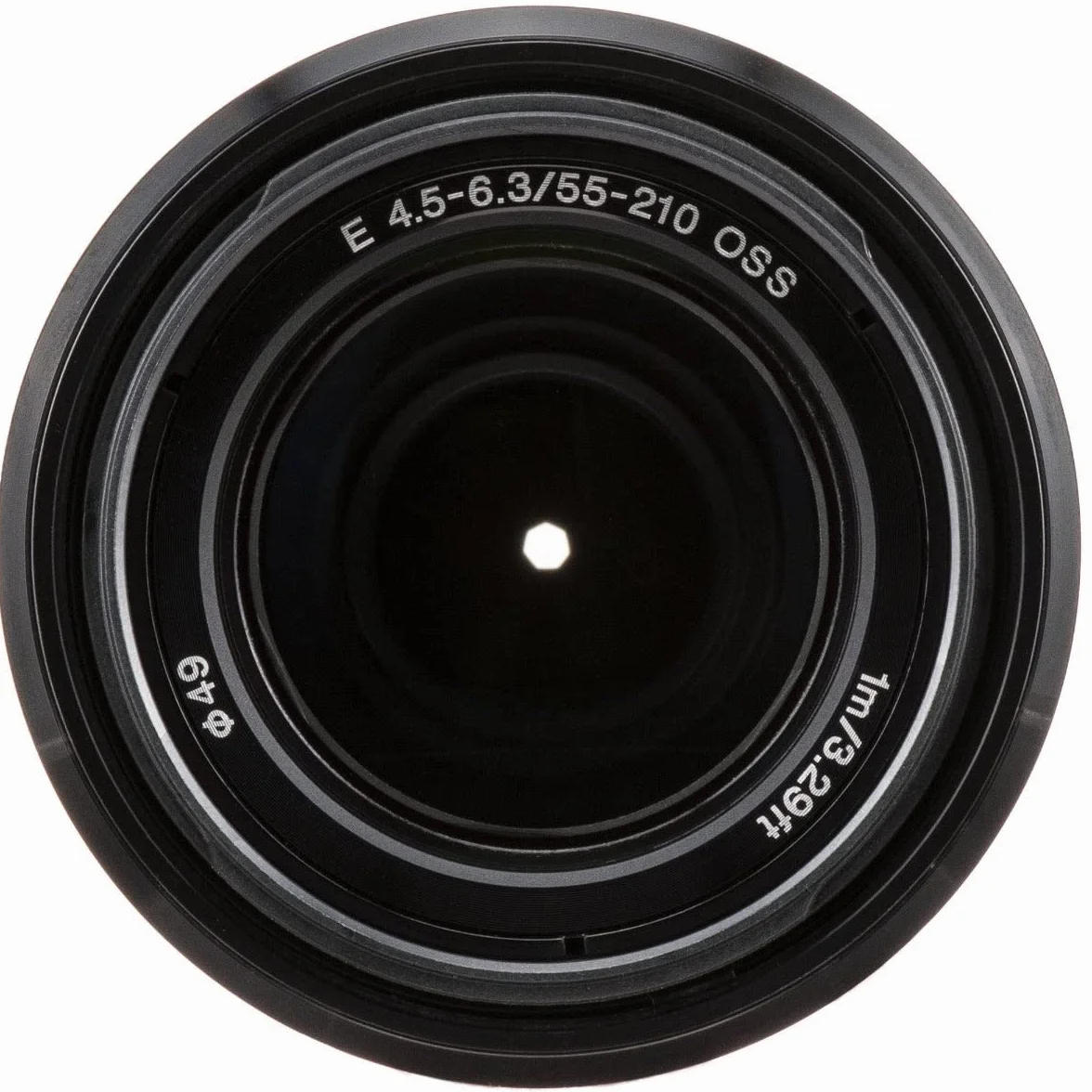 Sony SEL55210 – 55–210mm F4.5–6.3 OSS Zoom-Objektiv (APS-C, Teleobjektiv mit Bildstabilisator, E-Mount, ideal für Reisen, Natur & Sport, kompatibel mit ZV-E10, A6400 & A6700, schwarz)