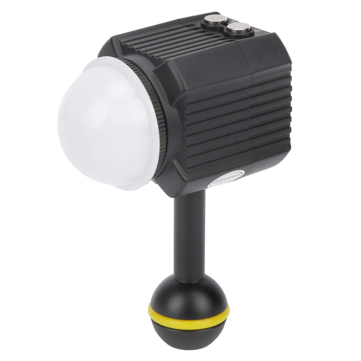 Tauchlicht 60M Unterwasserkamera LED-Videolicht Dimmbares Wasserdichtes LED-Videolicht Füllen Sie das Nachtlicht 7500K Tauchen Unterwasserfotografie Licht Licht Wasserdichtes
