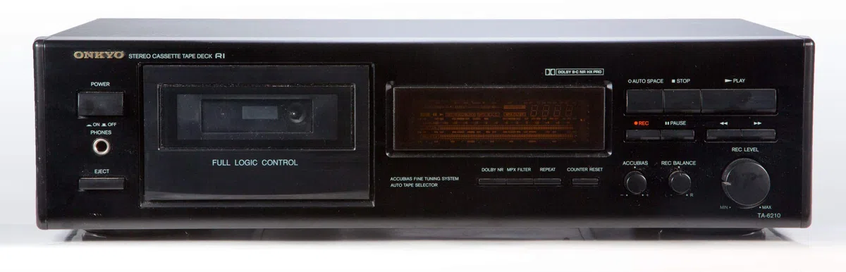 Onkyo TA-6210 Kassettendeck in schwarz