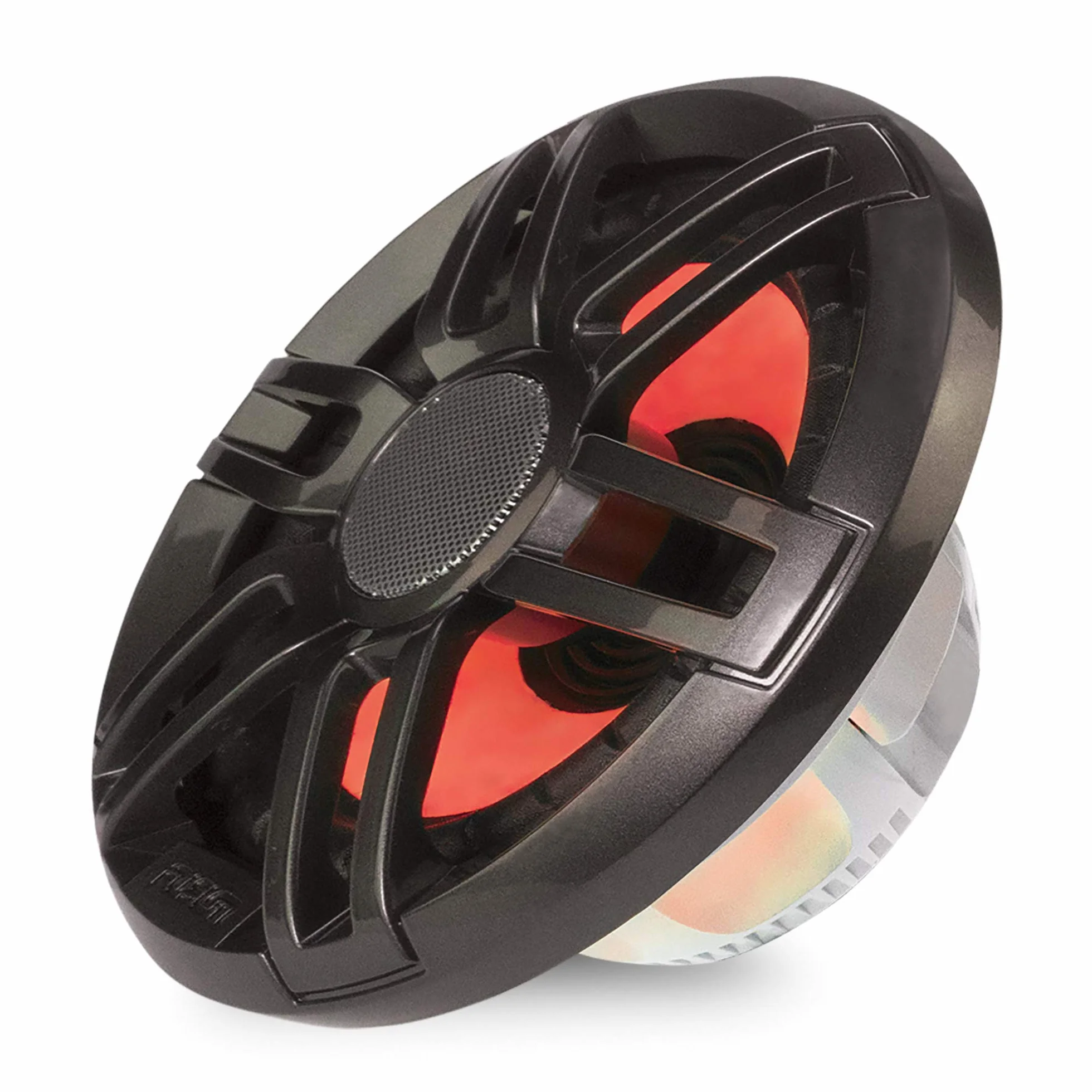 Garmin Fusion XS Series Marine-Lautsprecher, 16,5 cm (6,5 Zoll), 200 Watt, Sport mit RGB, Marke, Grau, Weiß