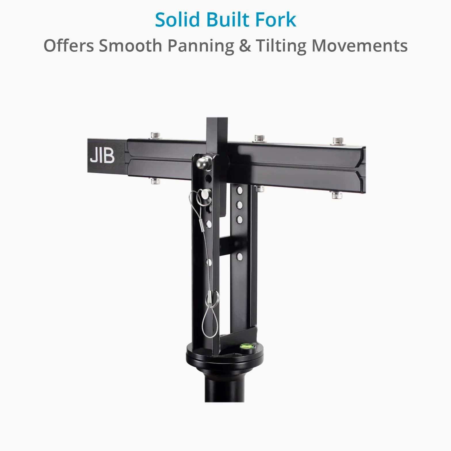 Proaim 14-Fuß-Kamera Kranspiegel mit Ständer für Gimbals, Pan-Tilt & Fluid Head. Für DSLR-Videokameras bis zu 8 kg / 17,6 lb (P-14-JS)