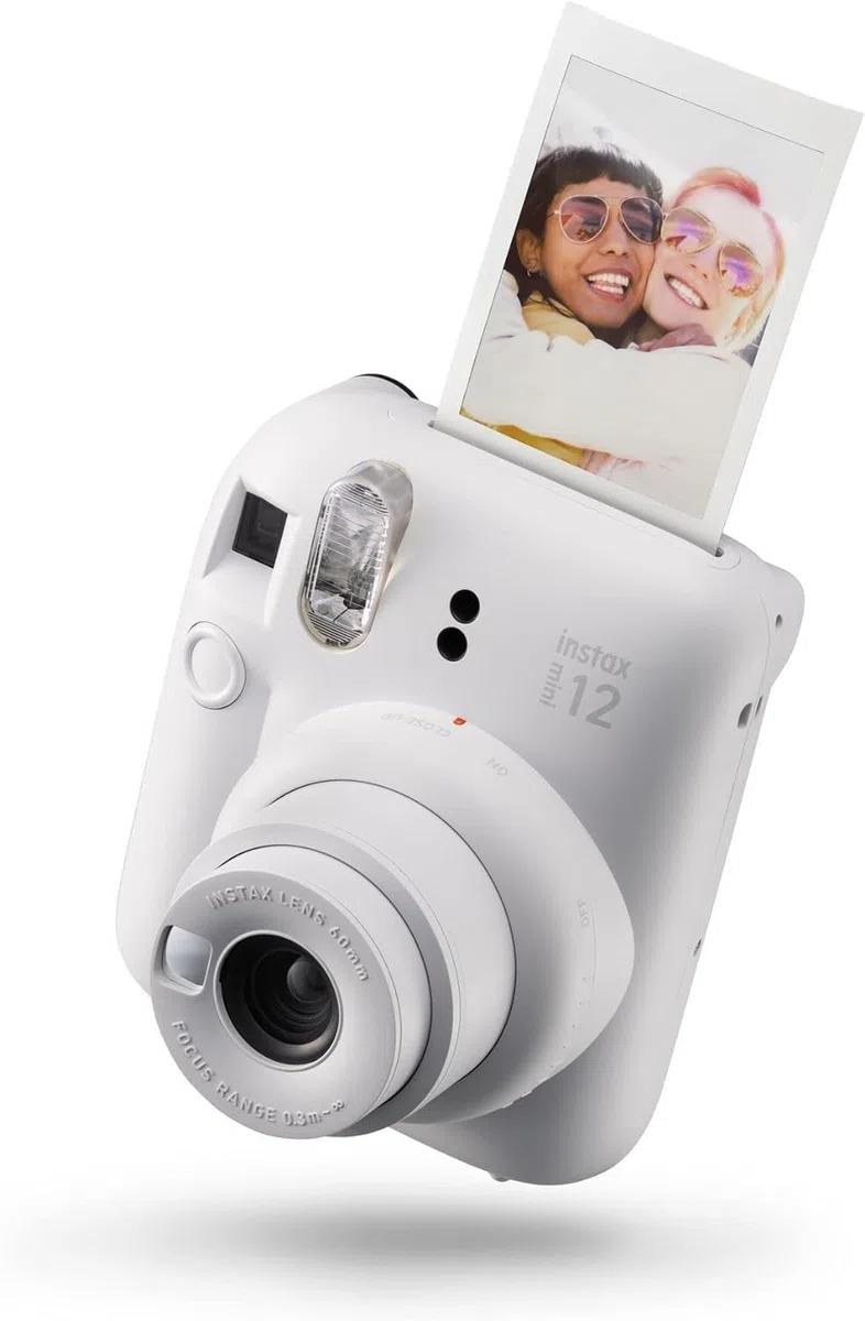 INSTAX Mini 12 Sofortbildkamera Clay-White + Mini Film Standard (20/PK)