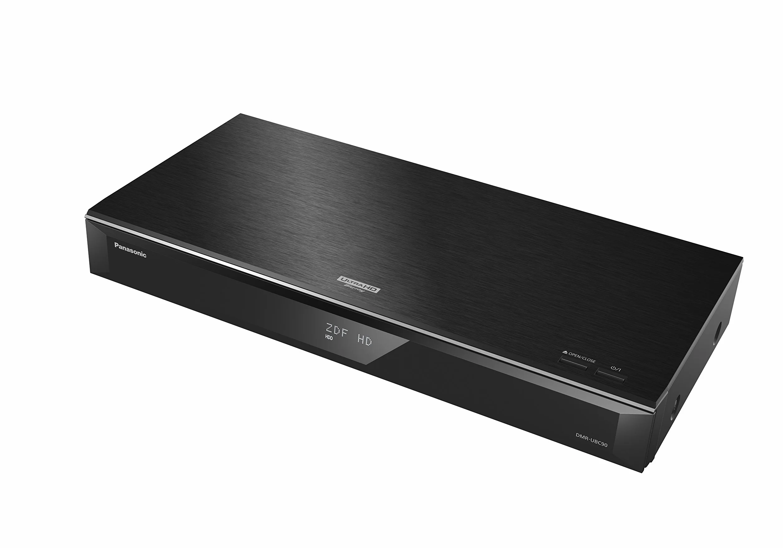 Panasonic DMR-UBC90EGK Ultra HD Blu-ray Recorder (2TB HDD, 4K Blu-ray Disc, UHD TV Kabelempfang, 3 x DVB-C/DVB-T2 HD Tuner) & KabelDirekt – 8K/4K HDMI-Kabel – 3 m – 8K@60Hz (Schwarz/Blau)