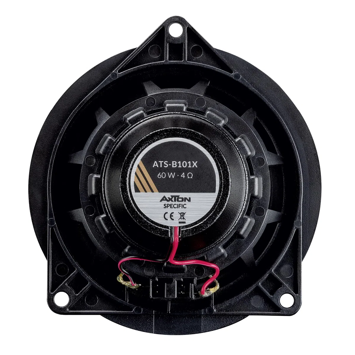 AXTON ATS-B101X – 2-Wege 10 cm Koaxial System, Autolautsprecher kompatibel mit BMW Fahrzeugen, passgenaues Soundsystem für Türen und Seitenverkleidung, 60 W RMS, 1 Paar