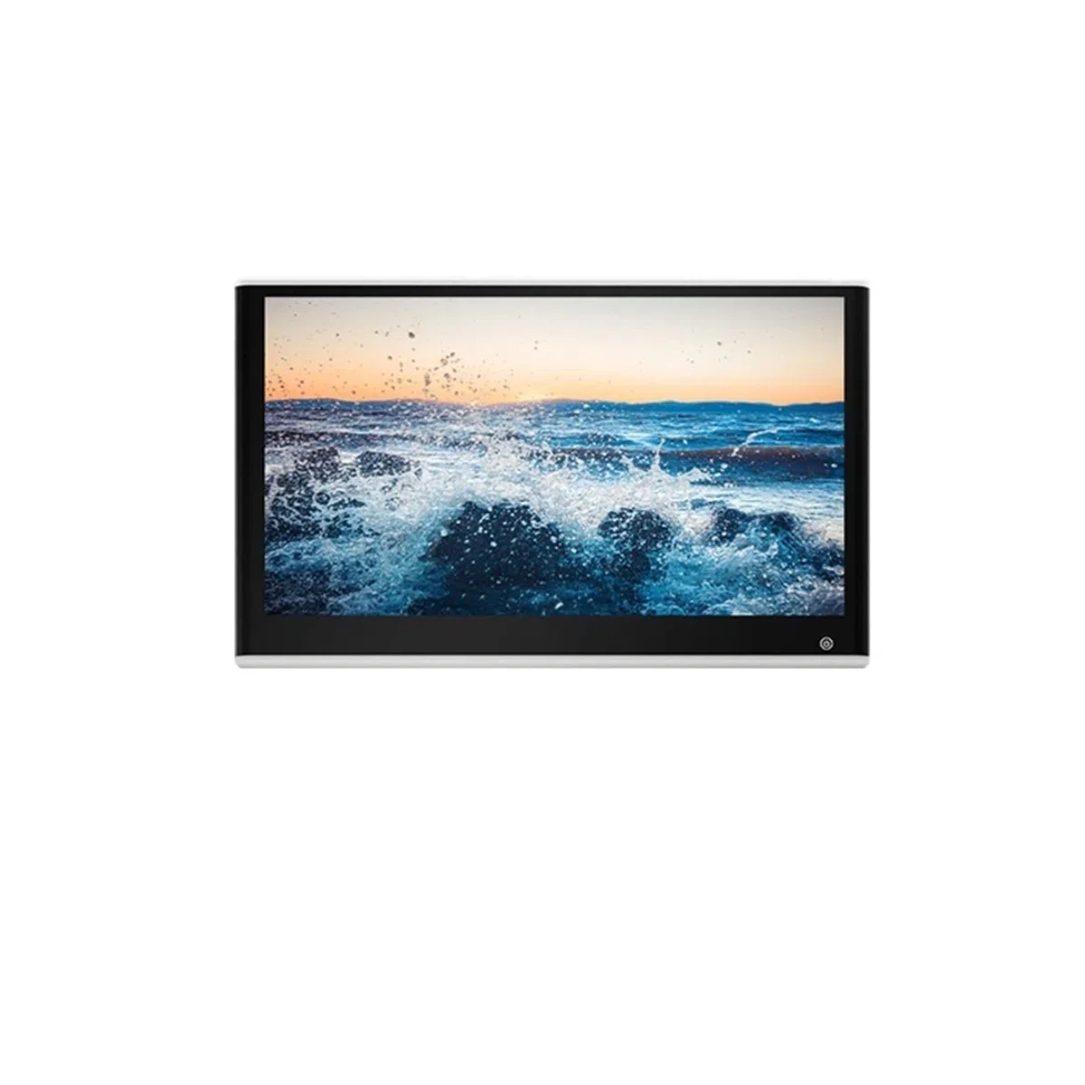 Kopfstützenmonitor 13-Zoll-IPS-Bildschirm Fahrzeuganzeige mit HDMI-Ausgang Spiegelung Rücksitz-Auto-Videoplayer(1 PCS Silver 11.6)
