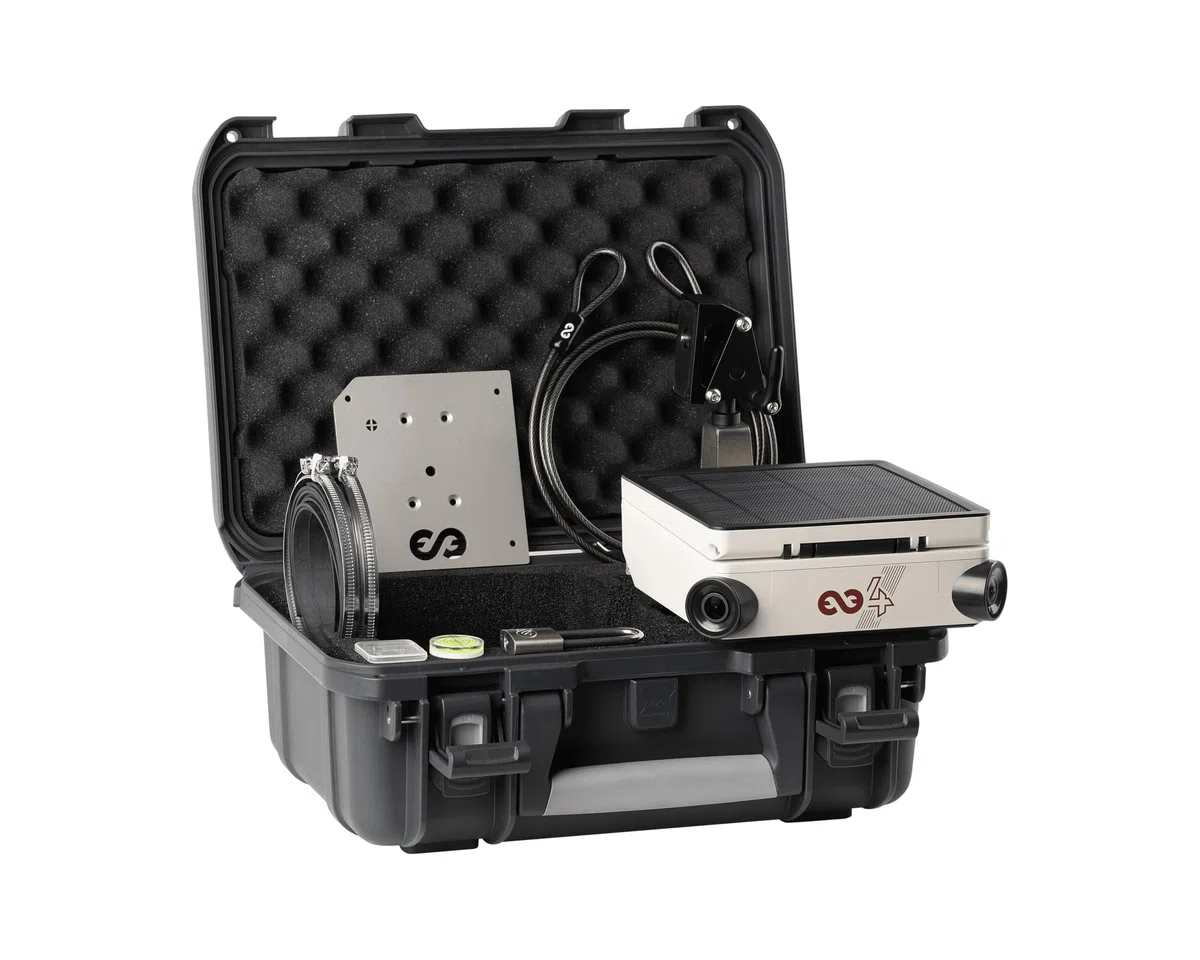 Enlaps Pack Tikee 4 Pack Zeitraffer-Kamera mit Hartschalenkoffer