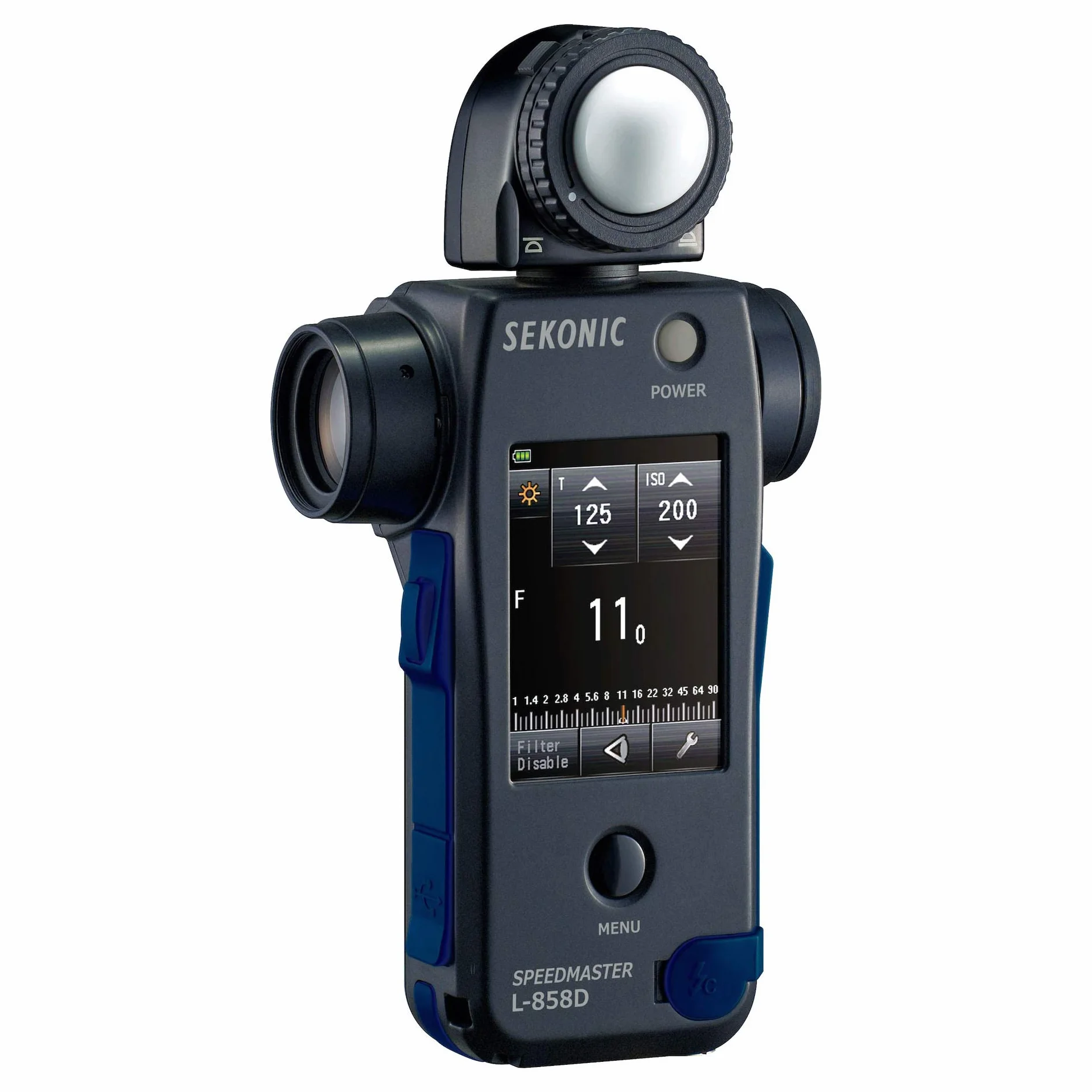 Sekonic L-858D Speedmaster Lichtmessgerät L-858D Digitales Messgerät für Fotografen und Filmemacher Elinchrom, Phottix, PocketWizard kompatibel