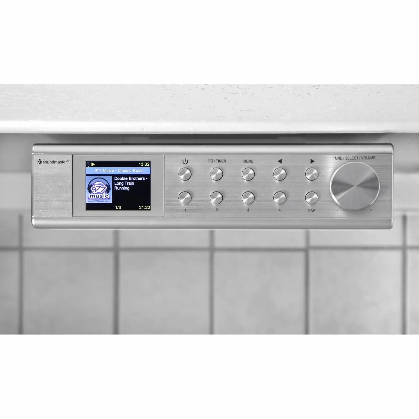 Soundmaster IR1500SI Internetradio DAB+ Digitalradio Netzwerkplayer UPNP Bluetooth Küchenunterbauradio Unterbauradio
