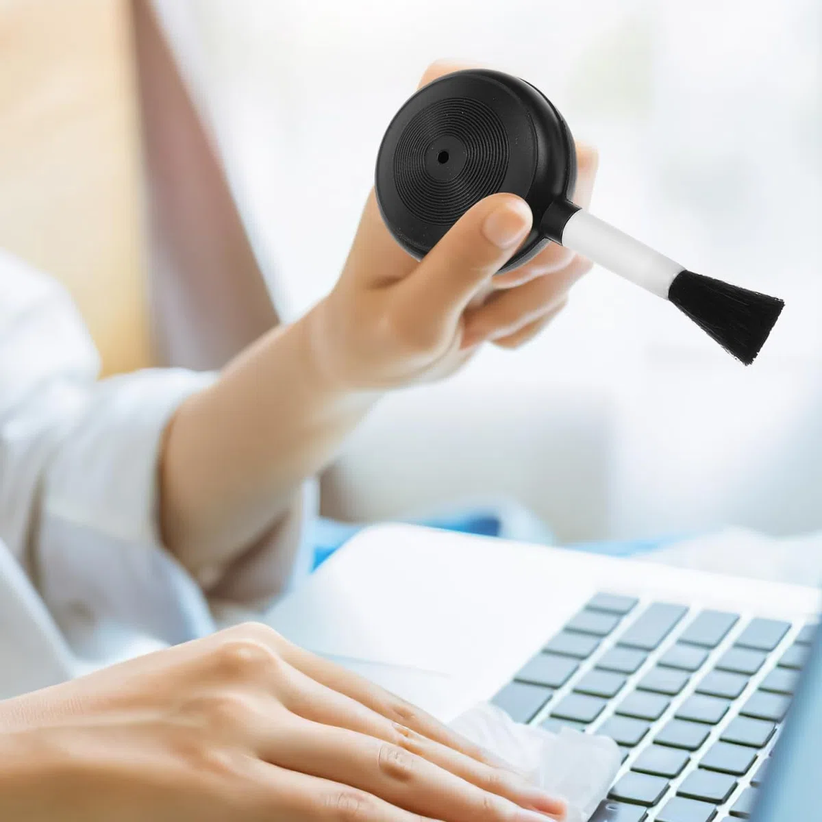 Reiniger Pc-reinigungsgebläse Staubgebläse Mit Weicher Bürste Für Sensor-reinigungsset