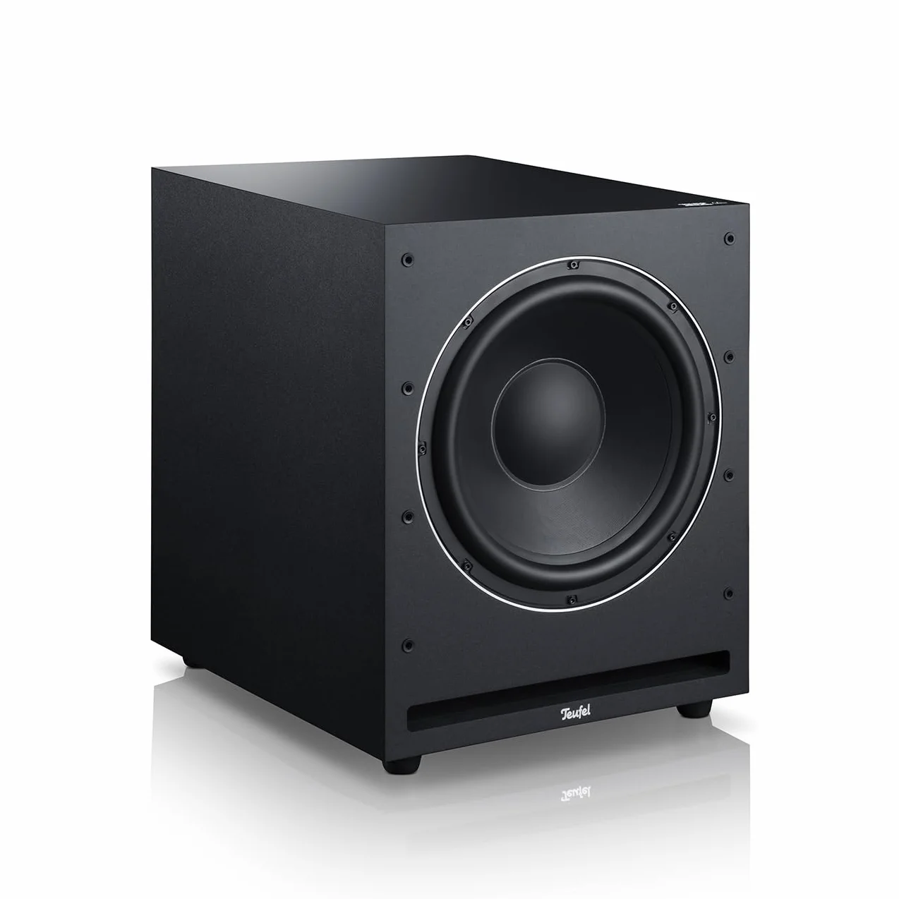 Teufel Ultima 40 Surround Power Edition 5.1-Set - Heimkino Lautsprecher 5.1 Soundanlage mit riesigem Subwoofer (optional kabellos ansteuerbar), Bassreflex, 3-Wege-System - schwarz