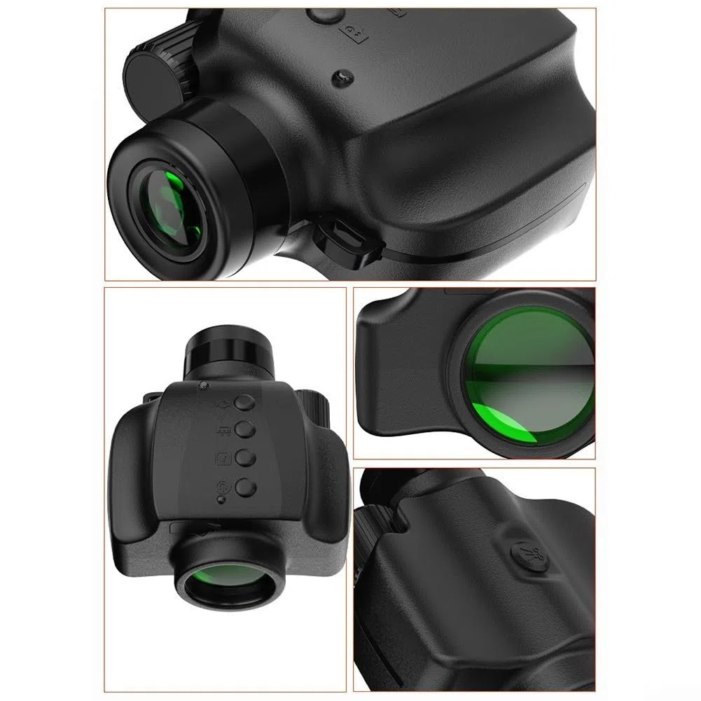 Smart-Fototeleskop 8x42 mit WLAN, 4000 mAh Akku für Vogelbeobachtung, HD-Videoaufnahme, Monokular geeignet für MERLIN App, tragbare Outdoor-Ausrüstung für Wanderer