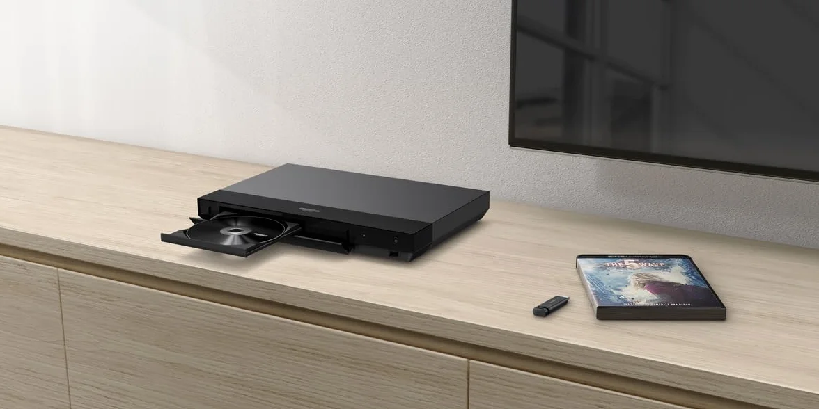 Sony UBP-X700 4K Ultra HD Blu-ray Disc Player (Hochauflösendes Audio, HDR10, Dolby Vision, BT.2020, Erweiterte Hochskalierung, Universal Player, HDMI & Koaxial SPDIF)