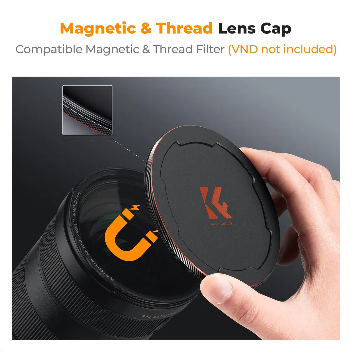 K&F Concept Nano X-Serie Magnetischer Black-Mist 1/4 Black Promist 1/4 Filter Effektfilter-52mm