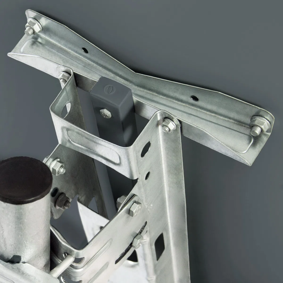 Premium X Satelliten-Komplettanlage 100cm Satellitenschüssel Anthrazit Satellitenantenne Quad LNB F-Stecker, SAT bis 4 Teilnehmer