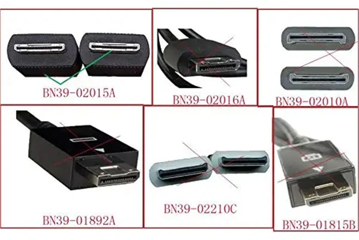 One Connect Mini-Kabel, Kompatibel Mit Samsung BN39-02015A BN39-02014A BN96-35817G BN96-35817B UN40JU7100 4K Ultra HD Smart LED HDTV TV-Box Trompetenzubehör