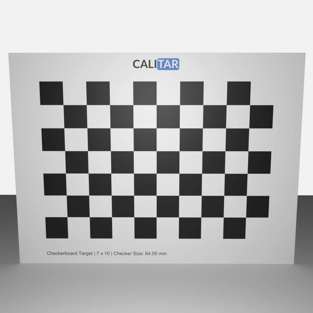 Calibration Target | Board | Checker Charuco Circle | Kamerakalibrierung | Referenztafel | Machine Vision (800 x 600 mm, Checker - Medium Resolution)