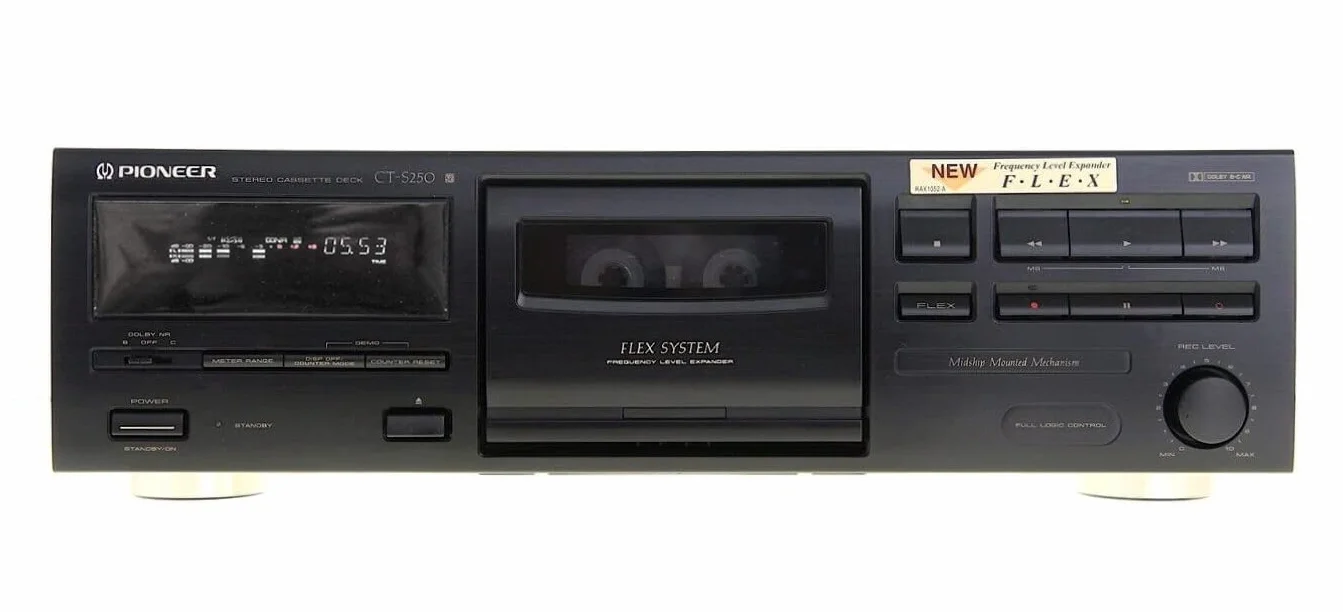 Pioneer CT-S-250 Kassettendeck schwarz