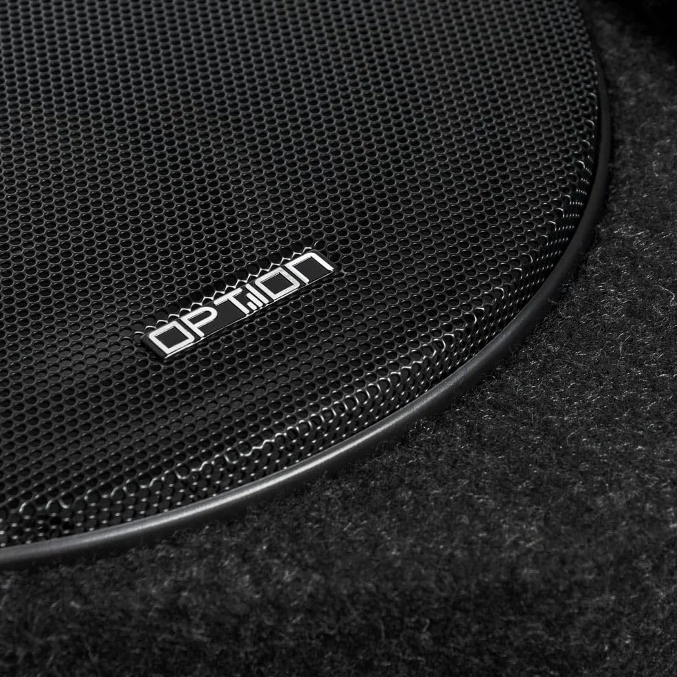 Option Reserverad Subwoofer kompatibel mit Fahrzeuge mit Beats-Soundsystem ab Werk - Passiver Reserverad-Subwoofer DRIVE10BRP-FLAT-D2 - Plug & Play