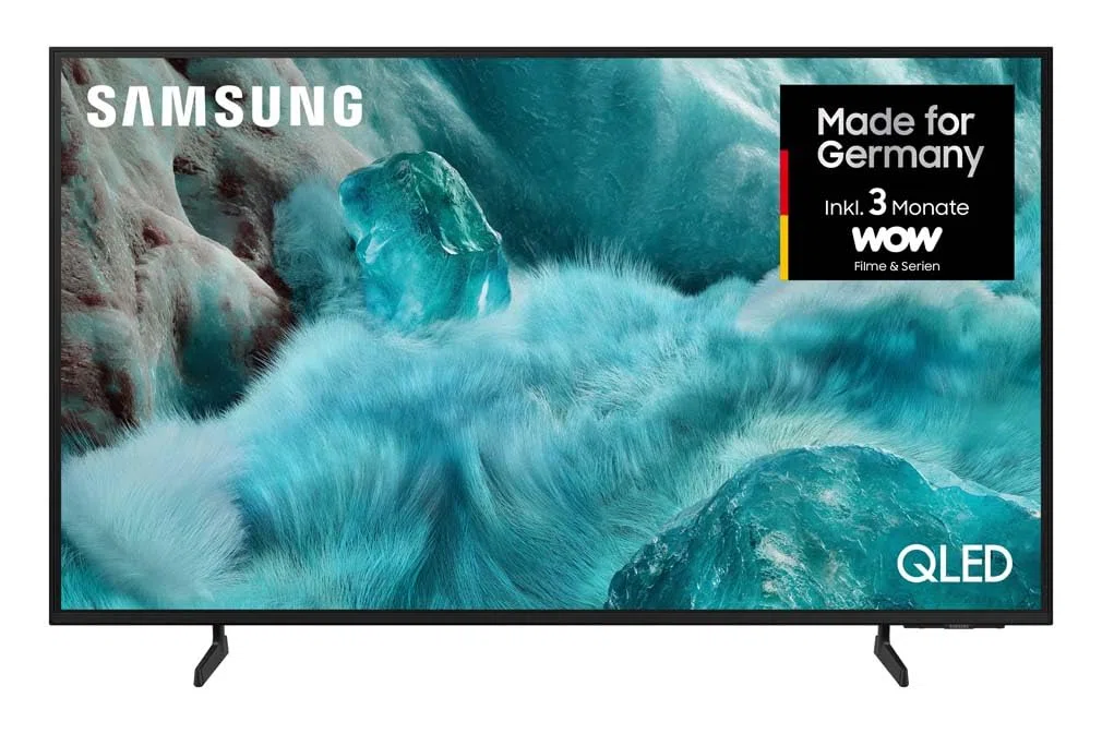 Samsung QLED Q7F2 4K 43 Zoll (108 cm) UHD Fernseher, Q4 AI Prozessor, Quantum Dot für Reale Farben, 4K Upscaling, Knox Security, Gaming Hub, Kostenlose Inhalte, Samsung Vision AI Smart TV