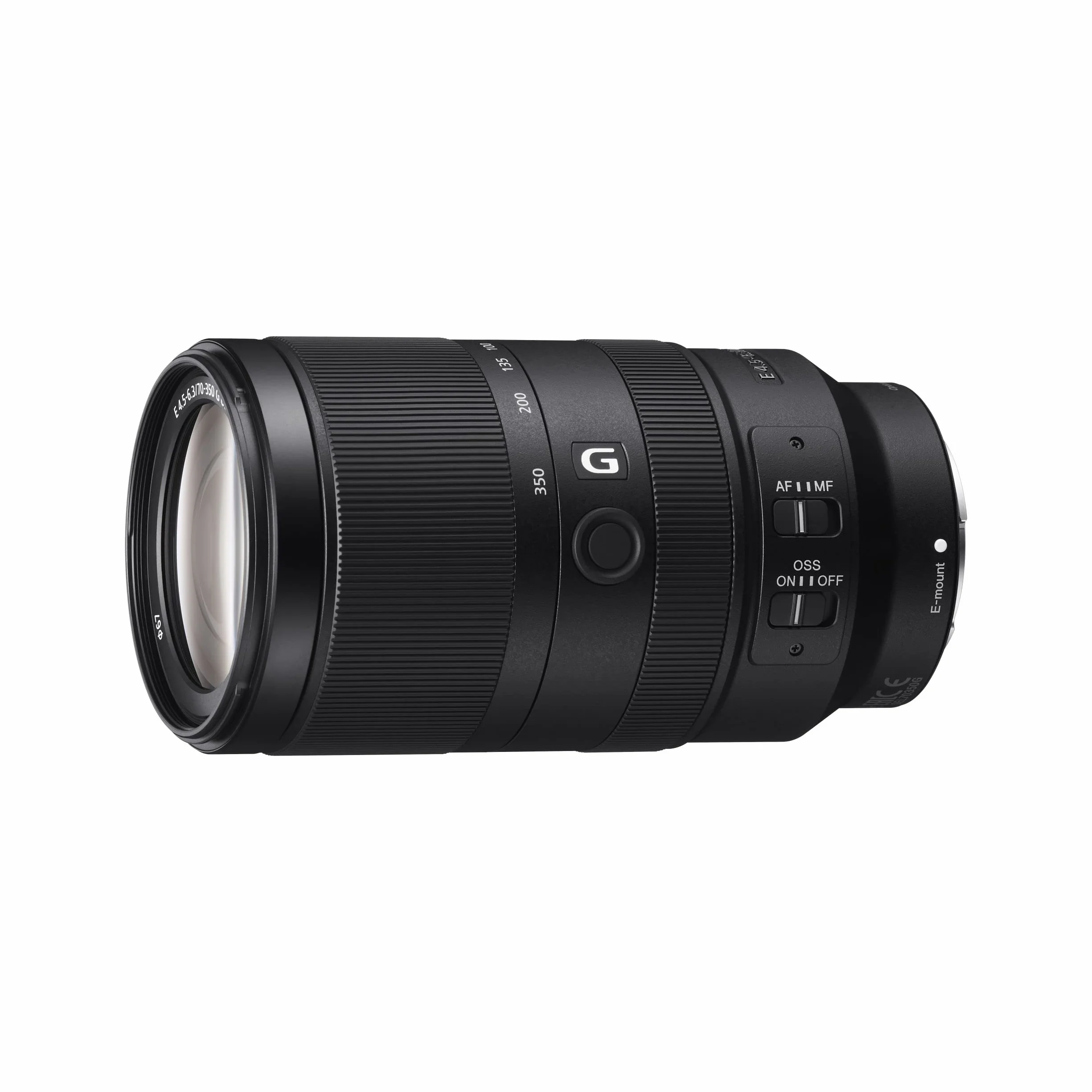 Sony SEL70350G – 70–350mm F4.5–6.3 G OSS Supertele-Zoom (APS-C E-Mount Objektiv mit Bildstabilisierung, ideal für Natur, Sport & Reisen, kompatibel mit Sony ZV-E10, A6400 & A6700)