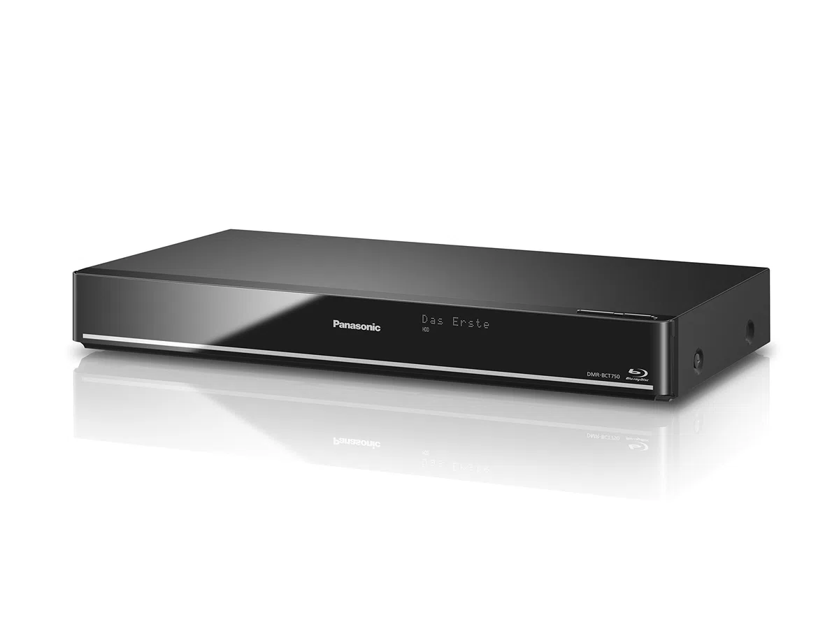 Panasonic DMR-BCT750EG Blu ray Recorder (mit 500 GB Festplatte, für DVB-C, Twin HD Tuner, 4K Upscaling, WLAN, VoD, TV Anywhere, 2x CI+, HbbTV) schwarz