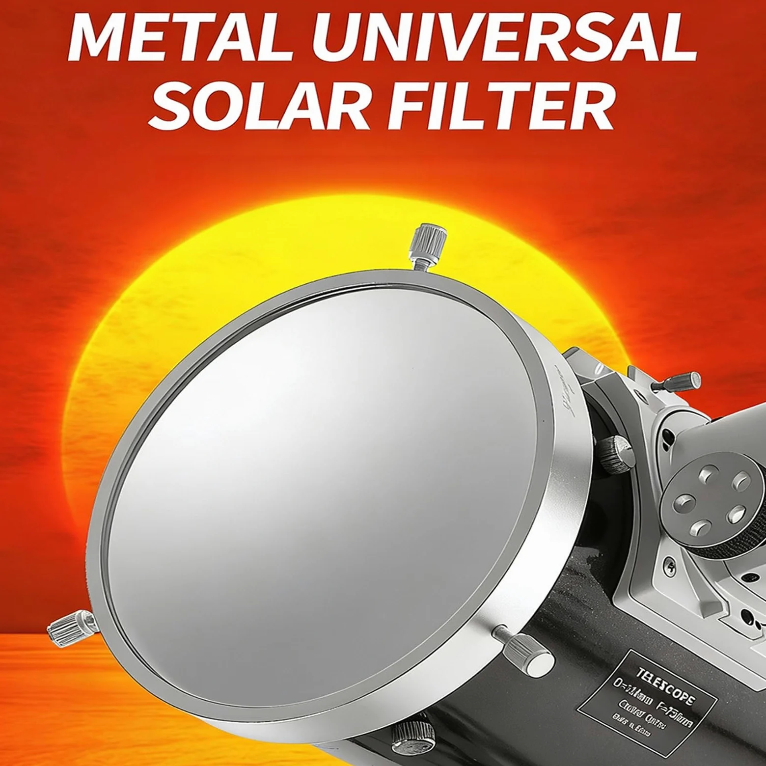 Sonnenfilm Sonnenfleckenfilter, 80–250 mm, Teleskope, Sonnenfilm Filtermembran Betrachten von Sonnenflecken und Sonnenfinsternissen, Teleskop