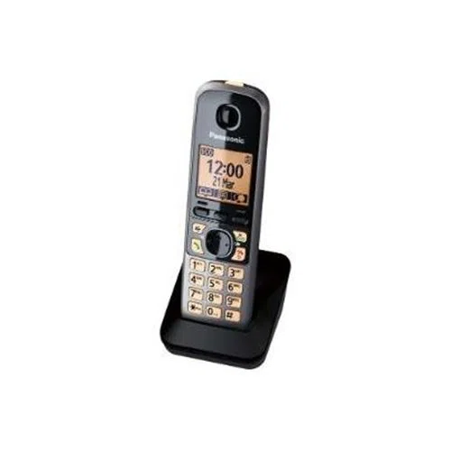 Panasonic KX-TGA671EXB Mobilteil für Panasonic KX-TG67xx Serie inkl. Ladeschale scwarz
