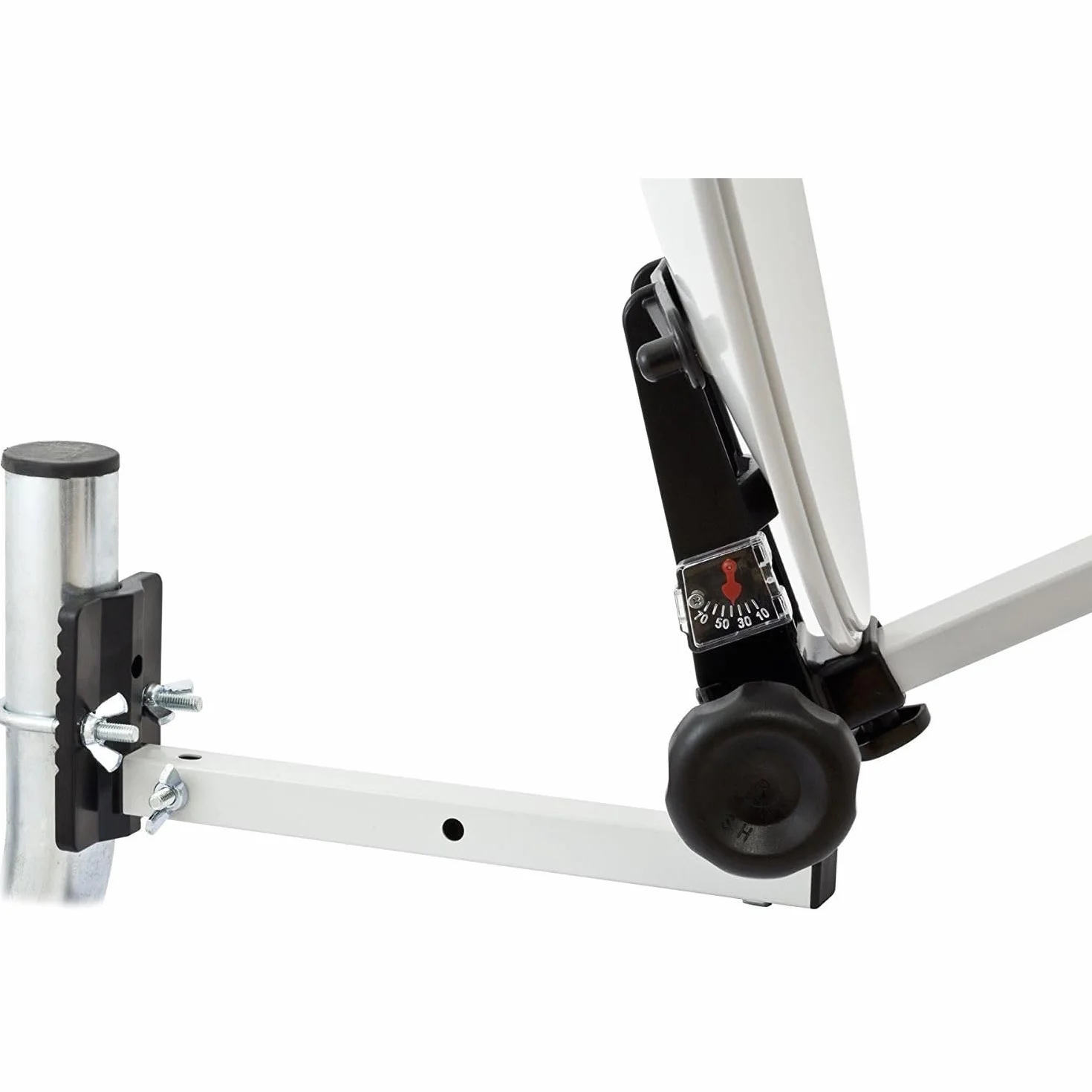 Telestar Camping-Sat-Anlage (Hartschalenkoffer, 13,7 Zoll (35 cm) Spiegel , Single-LNB (0,1dB), Kompass, Kabel 10m, diverse Halter)