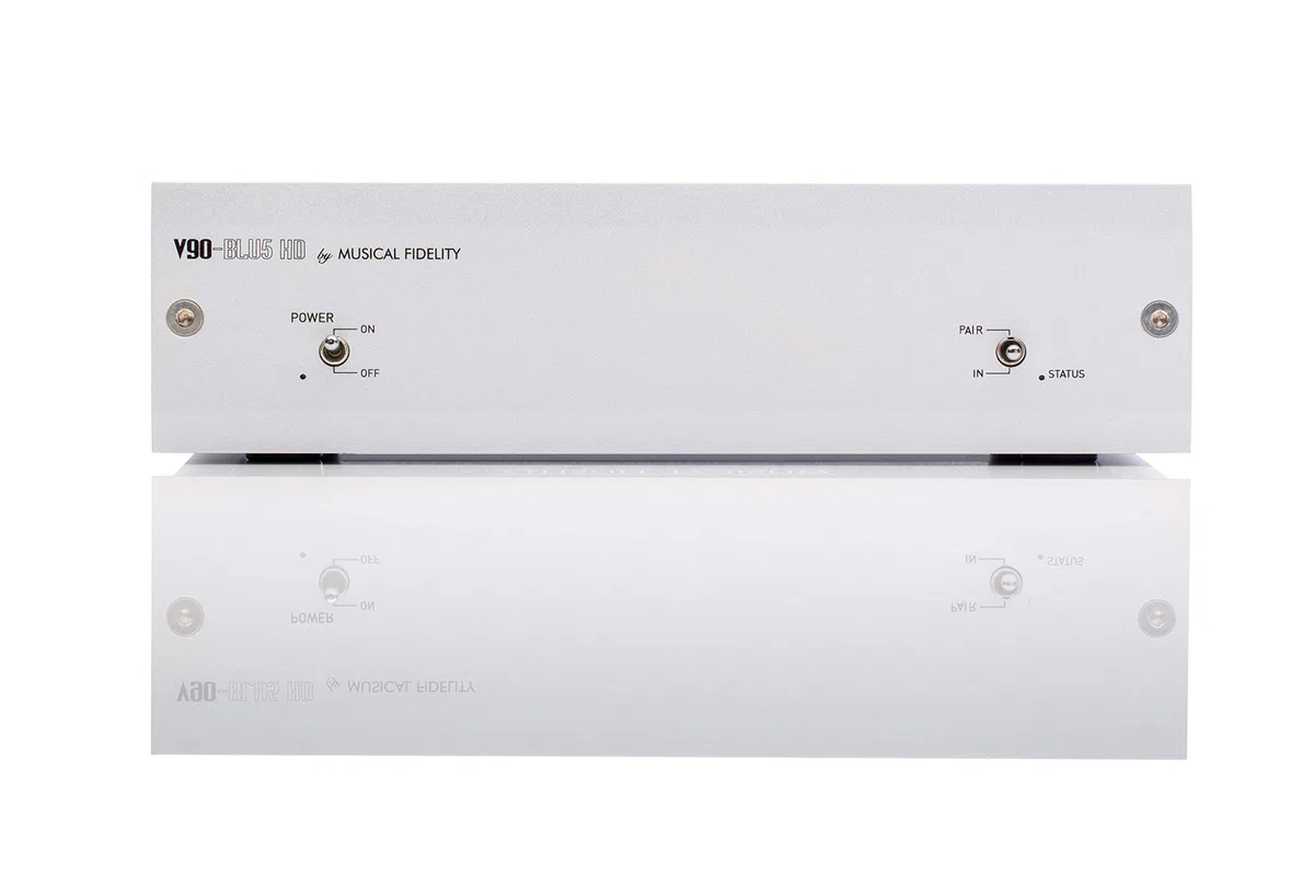 Musical Fidelity V90-BLU5 HD, High Definition Bluetooth v5.0 Empfänger und Flexibler Input Extender (Silber)