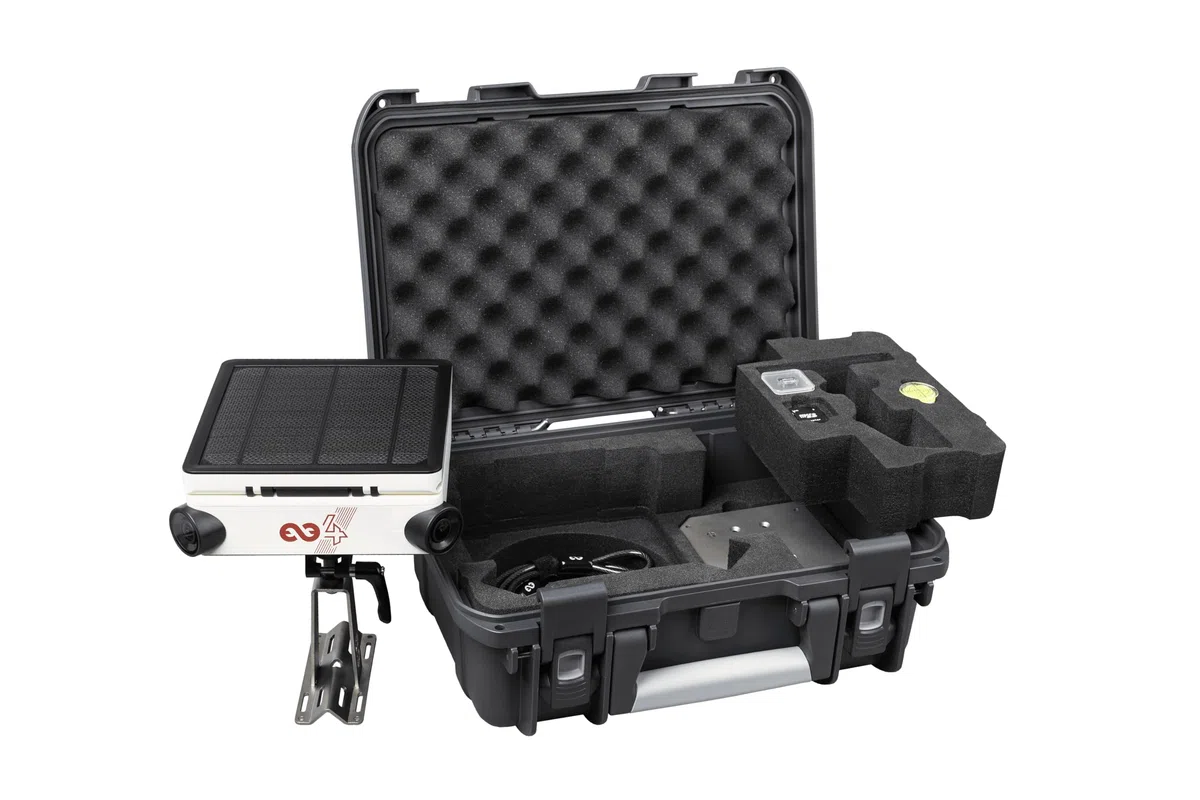 Enlaps Pack Tikee 4 Pack Zeitraffer-Kamera mit Hartschalenkoffer