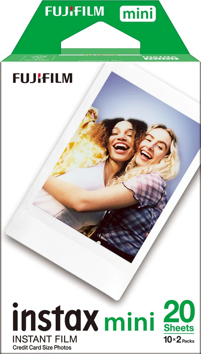 INSTAX Mini 12 Sofortbildkamera Clay-White + Mini Film Standard (20/PK)