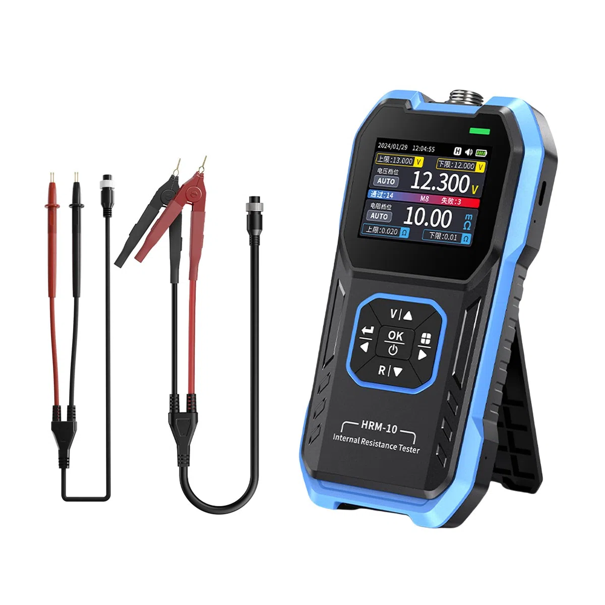 Batteriespannungs und Widerstandsmessgerät, Kondensatortester, Gerät für Elektriker und Elektronik Enthusiasten, Kondensatortester