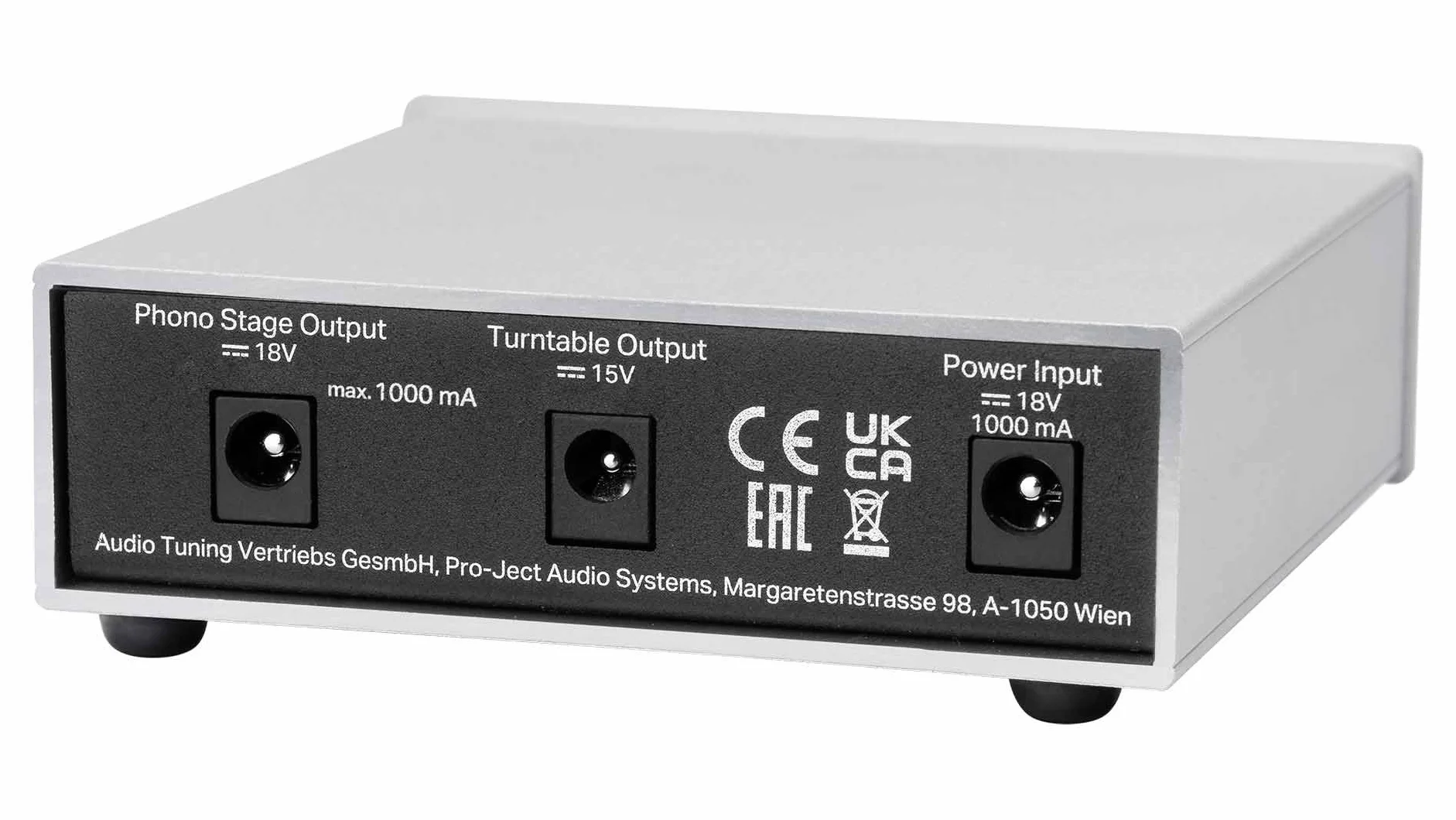 Pro-Ject Power Box S3 Phono-Netzfilter für Plattenspieler und Vorverstärker, Schwarz