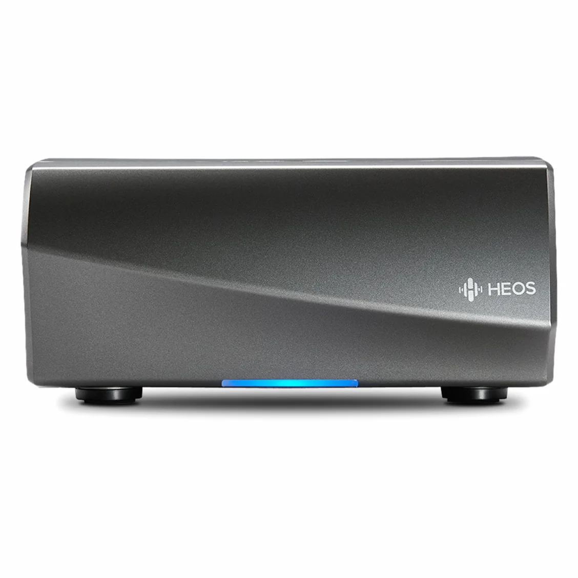 Denon HEOS by HEOSLINKHS2SRE2 Multiroom Audio-Streaming Vollverstärker (High-Res Audio, Spotify Connect, NAS, WLAN, USB, Appsteuerung, Aux-In, Bluetooth) schwarz