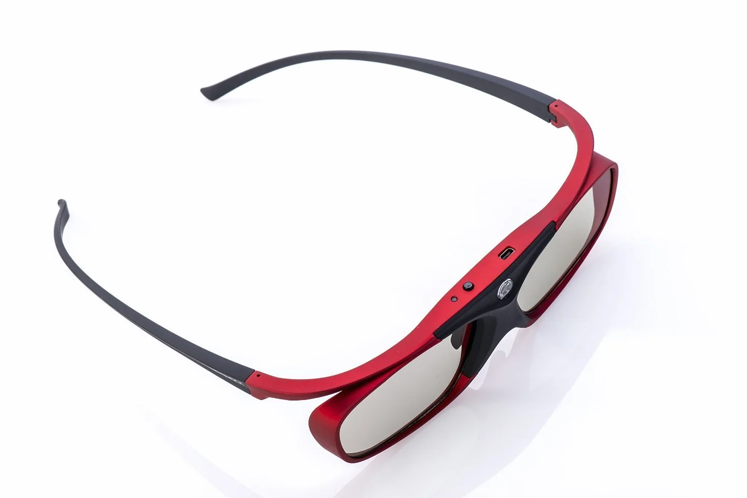 2X Hi-SHOCK RF Pro Scarlet Heaven | Aktive 3D Brille für EPSON, JVC & Sony RF 3D Projektor/Beamer kompatibel mit SSG-3570CR, TDG-BT500A, TY-ER3D4MU [120 Hz | wiederaufladbar, 120 Hz]